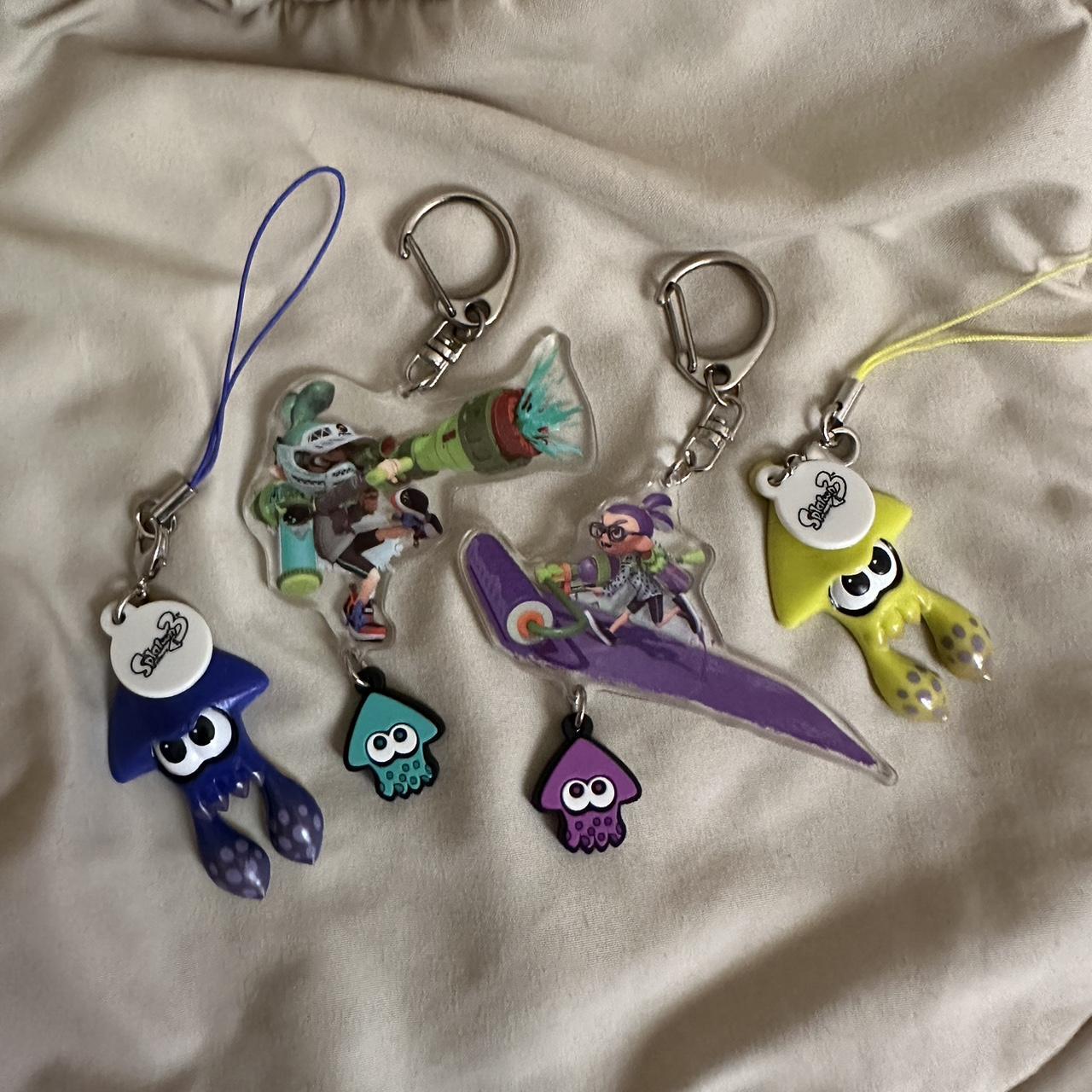 Official Splatoon Keychains ♡ #splatoon #nintendo - Depop