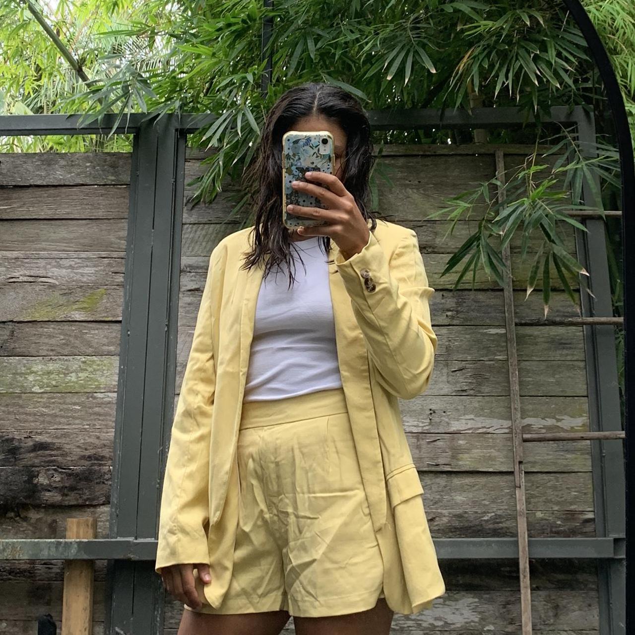Women's Yellow Tailoredjackets Depop