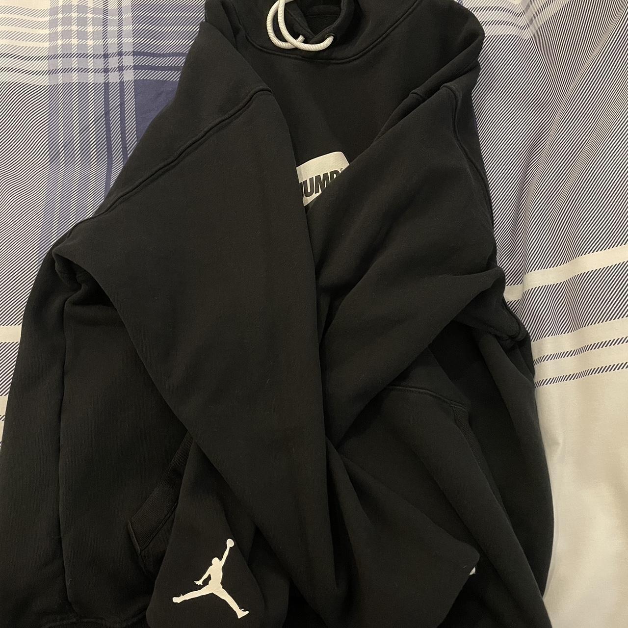 jumpman hoodie black