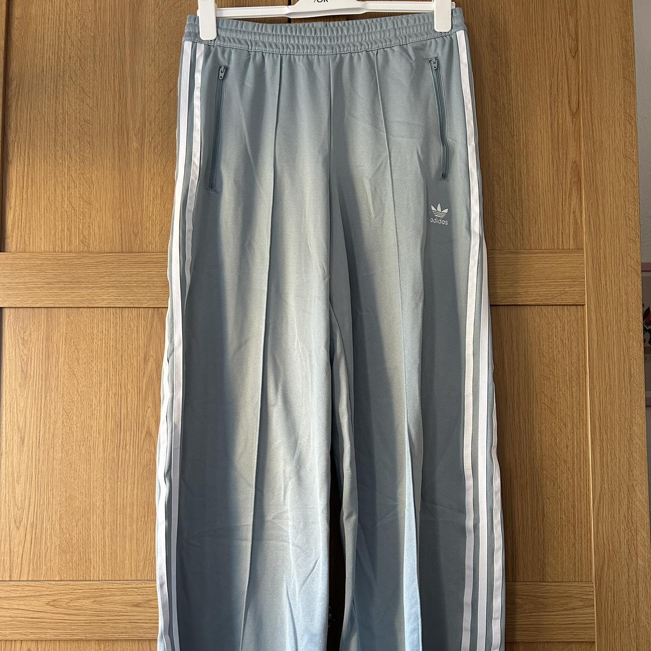 Adidas originals classic wide leg joggers - small 10... - Depop