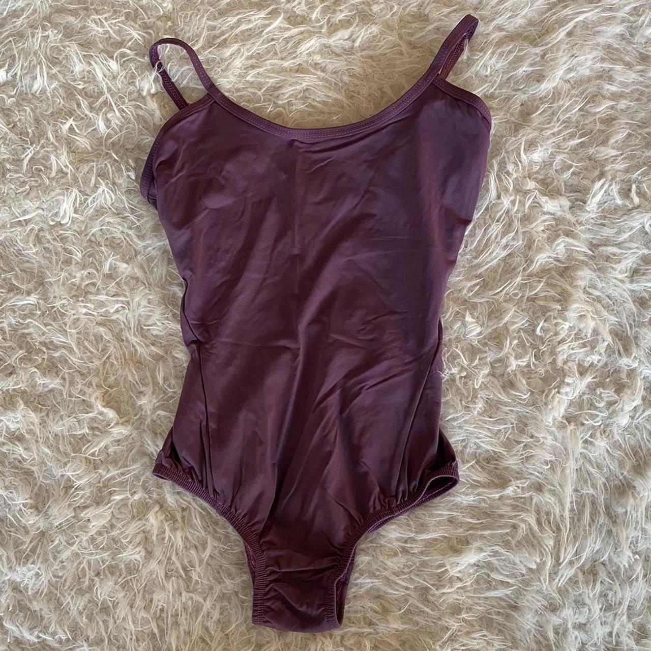 gorgeous purple body wrappers leotard, size small... - Depop