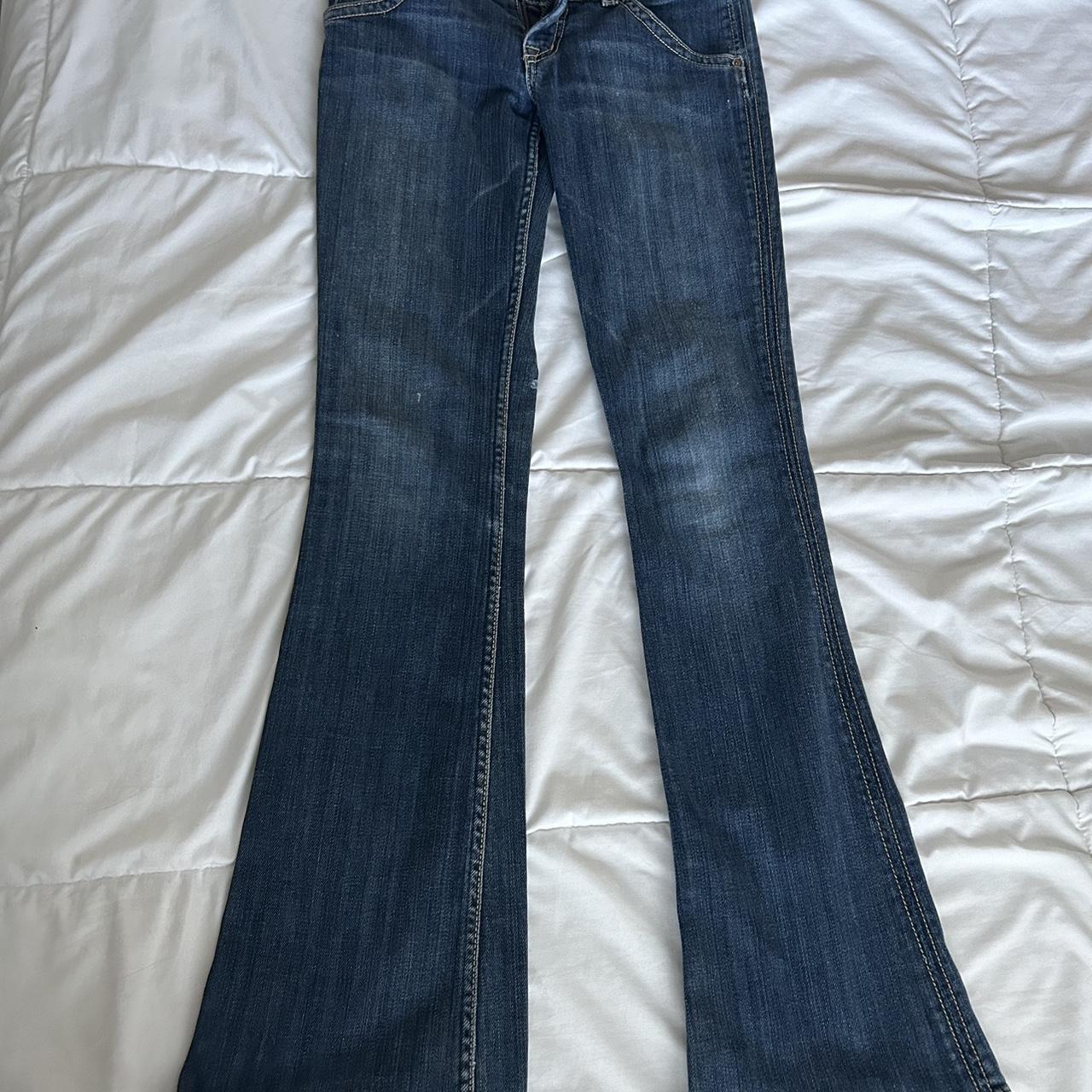 Hudson Low Rise Flare Jeans Vintage And Super - Depop