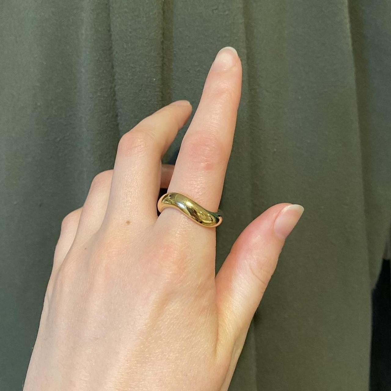 Mejuri figure ring - beautiful gold statement ring... - Depop