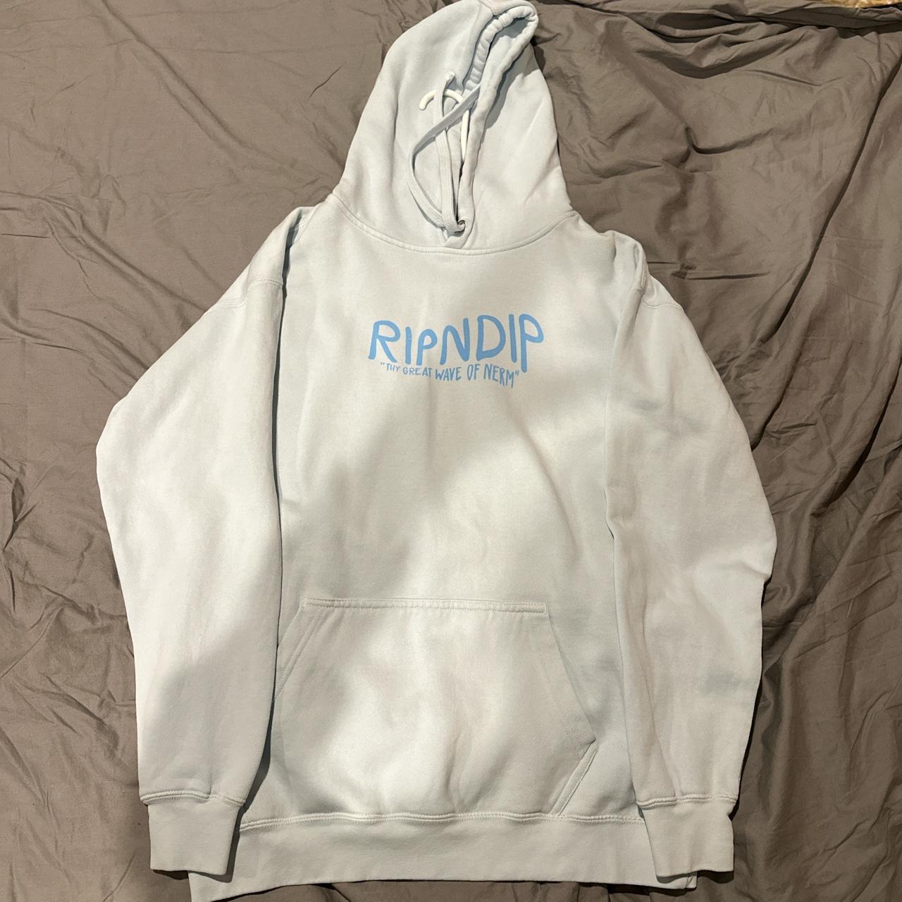 Ripndip blue online hoodie