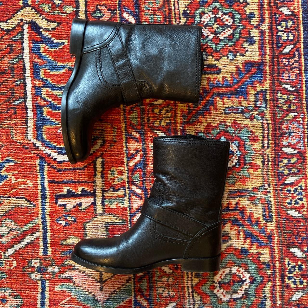 Prada Women's Black Boots | Depop