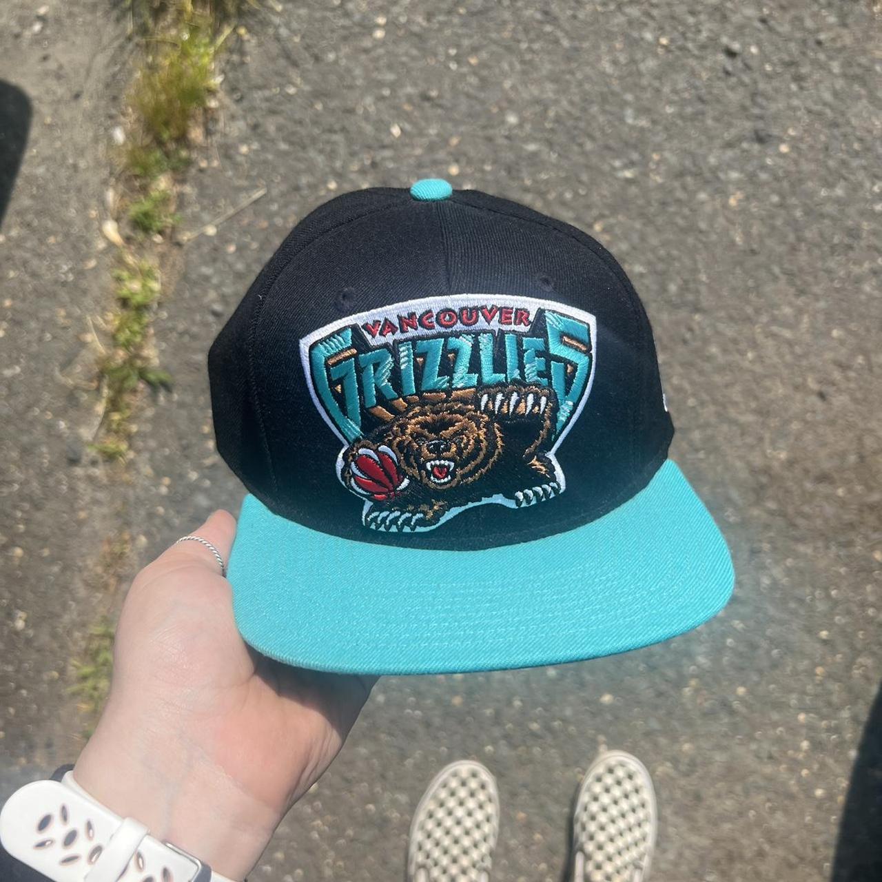 Vancouver Grizzlies snap back hat. From Mitchell &... - Depop