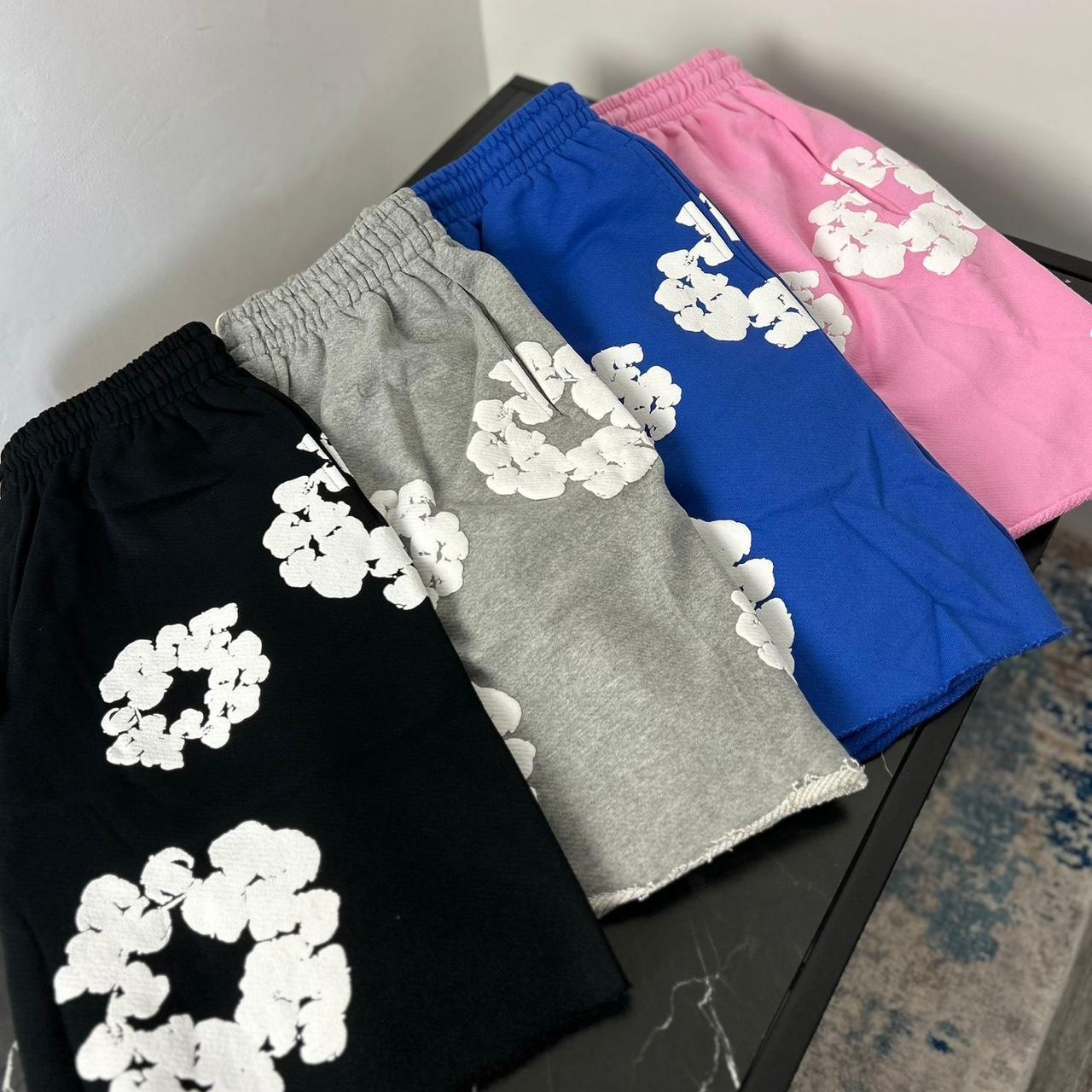Denim tear shorts- GREY-SIZE S,M&L, ROYAL BLUE- SIZE | Depop