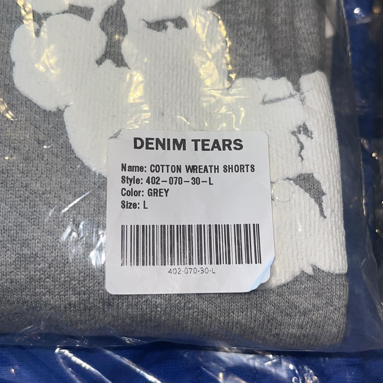 Denim Tears カジュアルショーツ グレー サイズM デニムティアーズ ザ コットンリース ショーツ グレー メンズ