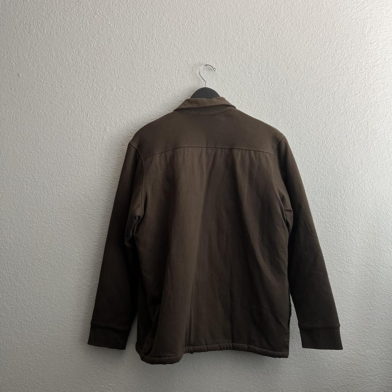 Zara Men's Green Jacket Depop