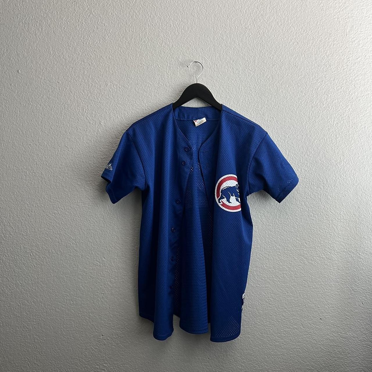 Vintage Majestic Chicago Cubs Baseball Jersey Size - Depop