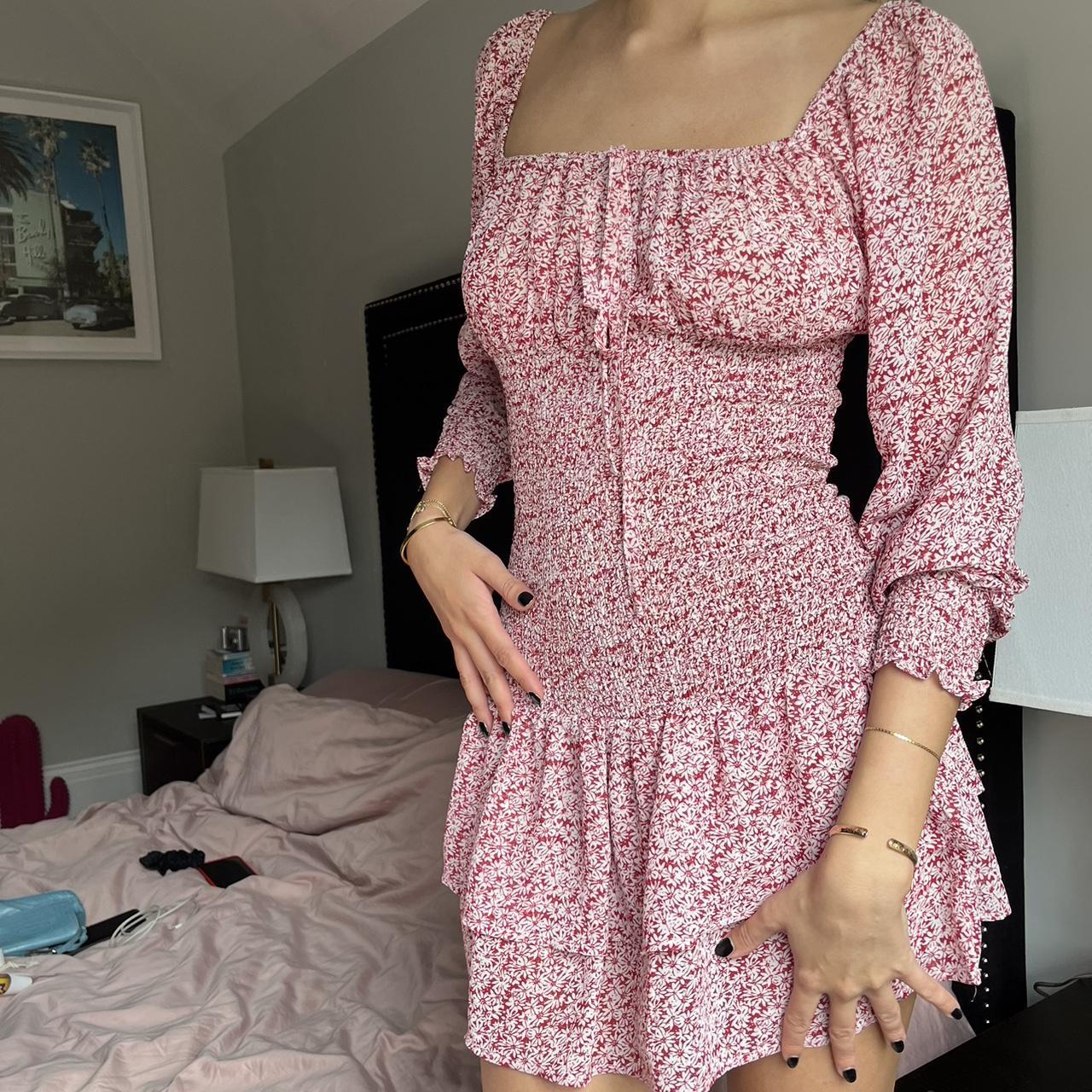 Princess Polly summer dress super flattering light... Depop