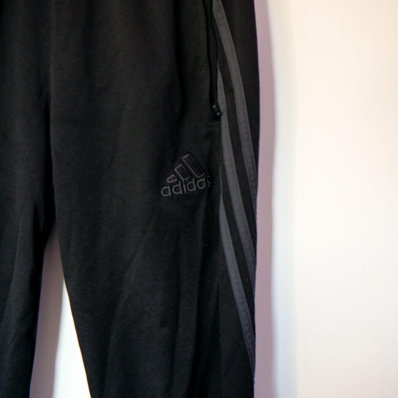 Adidas Tracksuit Bottoms Blackout Adidas skinny fit. Depop