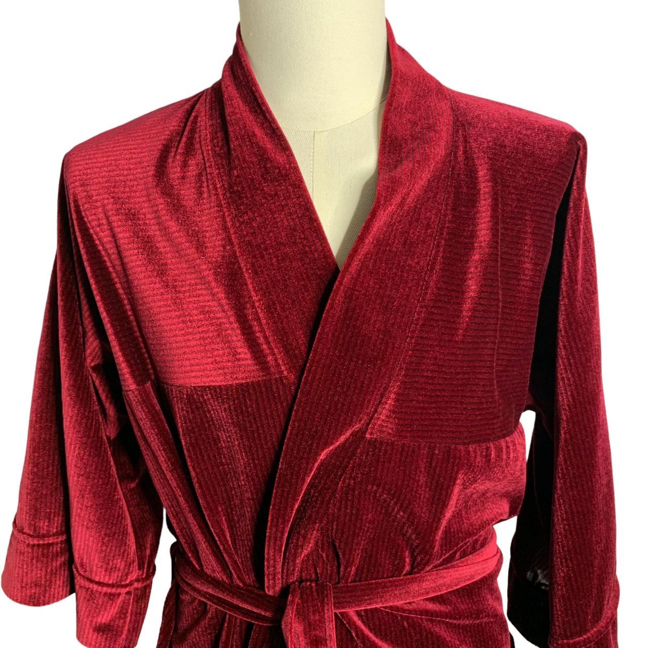 Vintage Christian Dior Velvet Velour Robe One Size... Depop