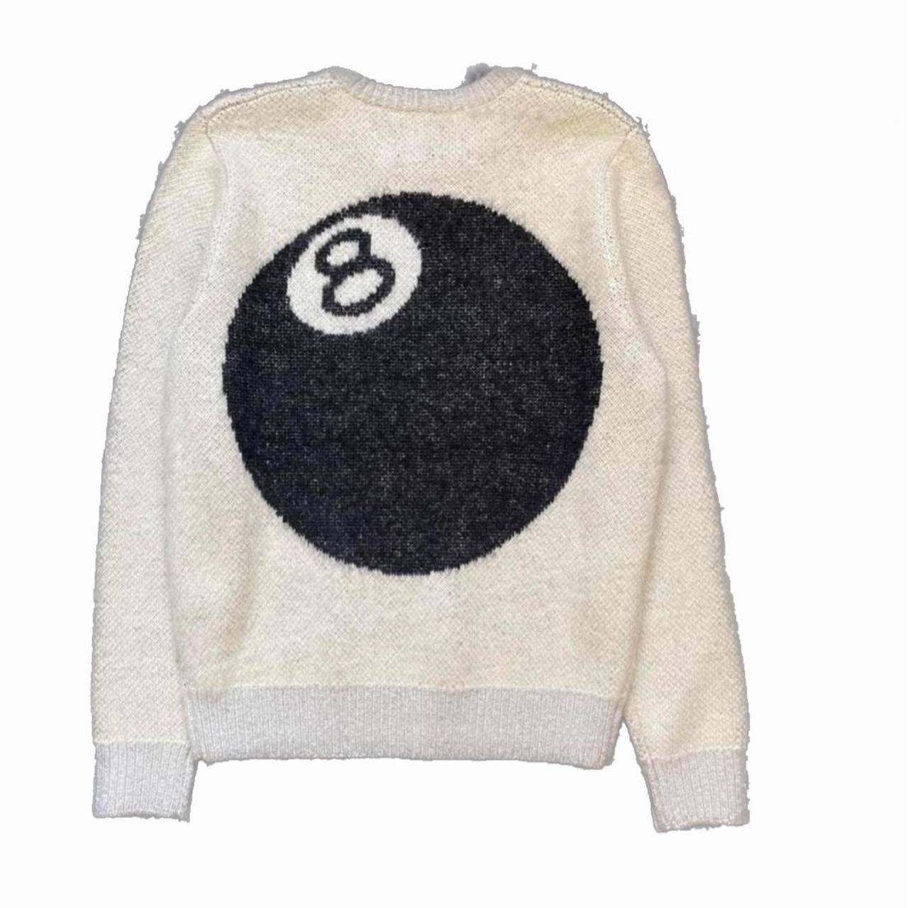 Repop Stussy 8 ball mohair sweater #stussy... - Depop