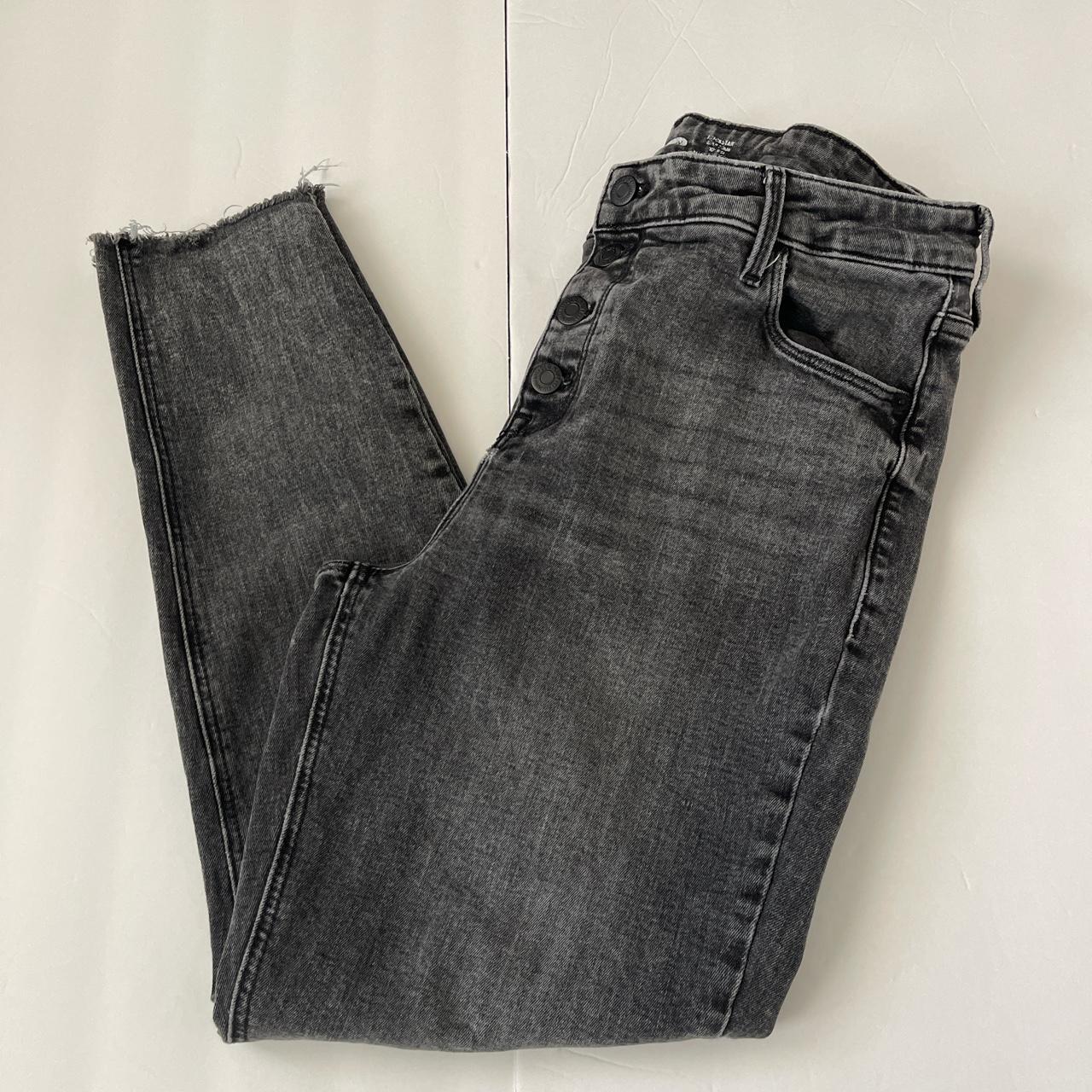 old navy black rockstar skinny jeans - Depop