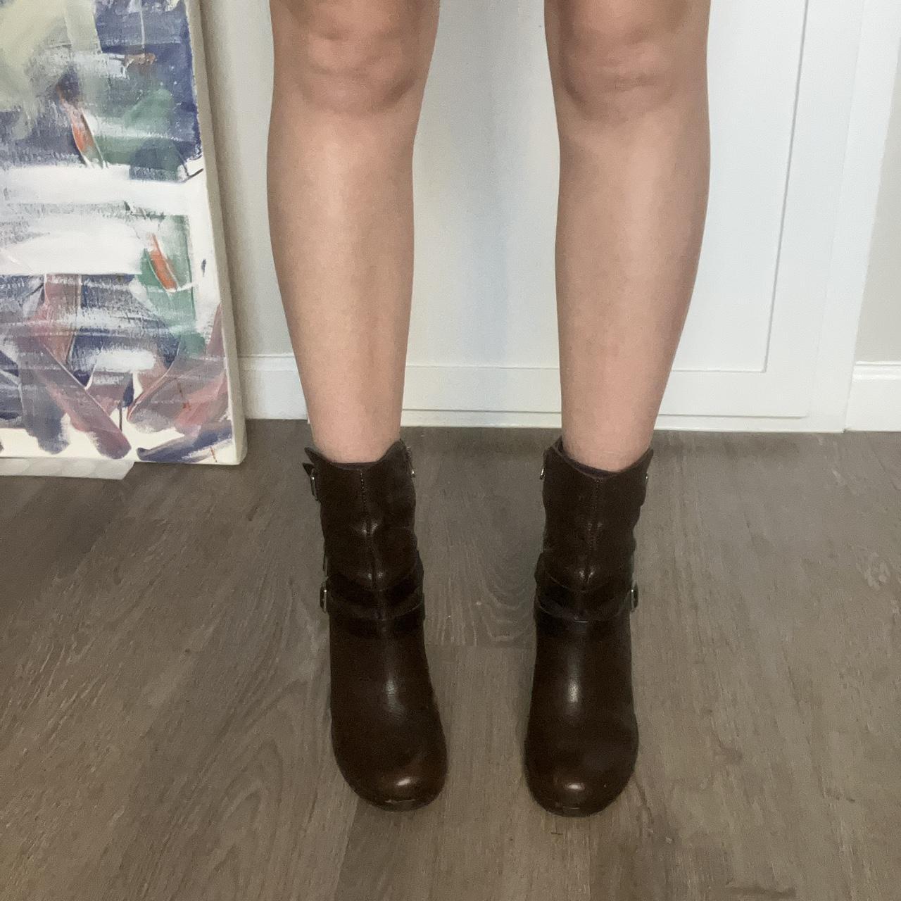 Korks Women's Brown and Black Boots (2)