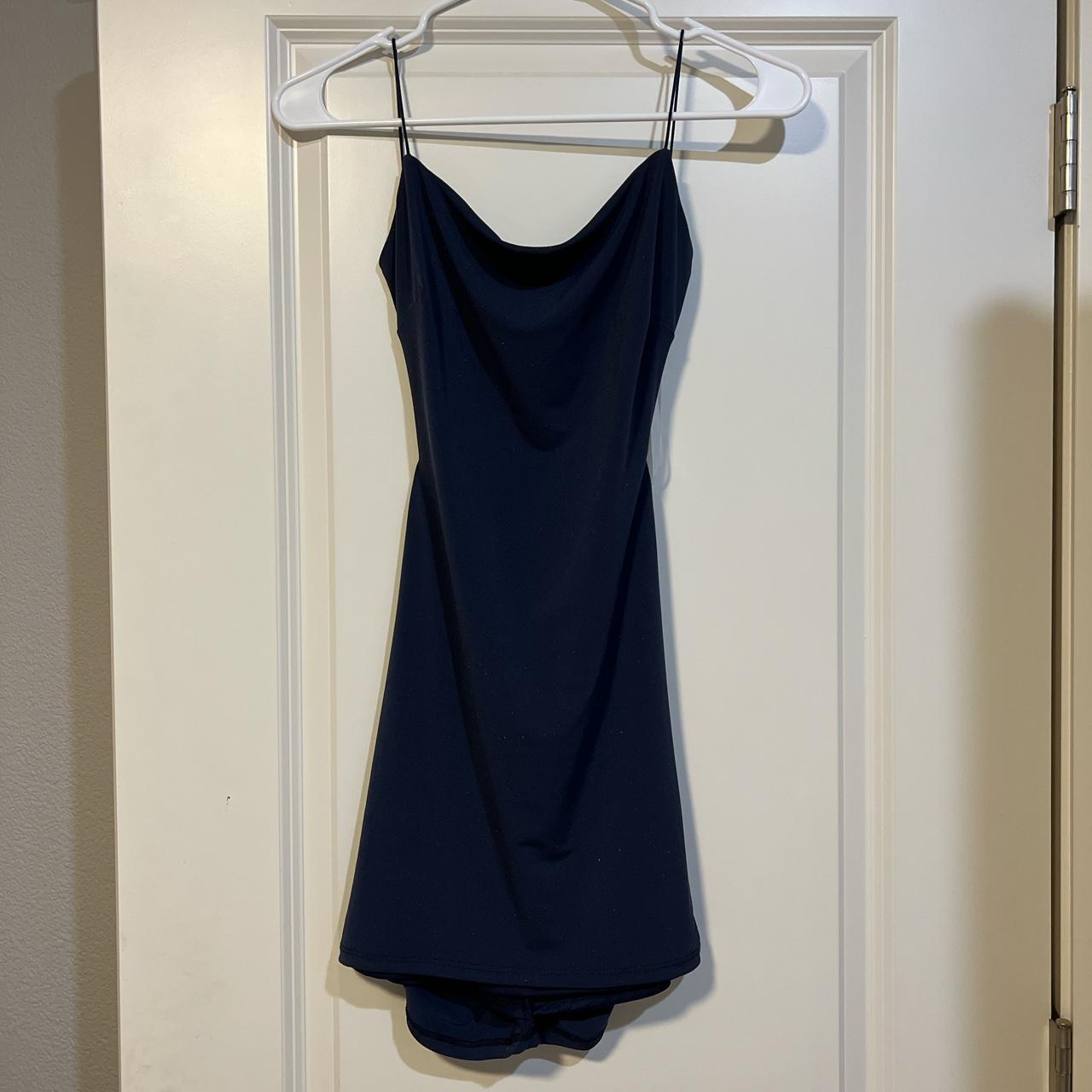 Windsor Women's Navy Dress | Depop