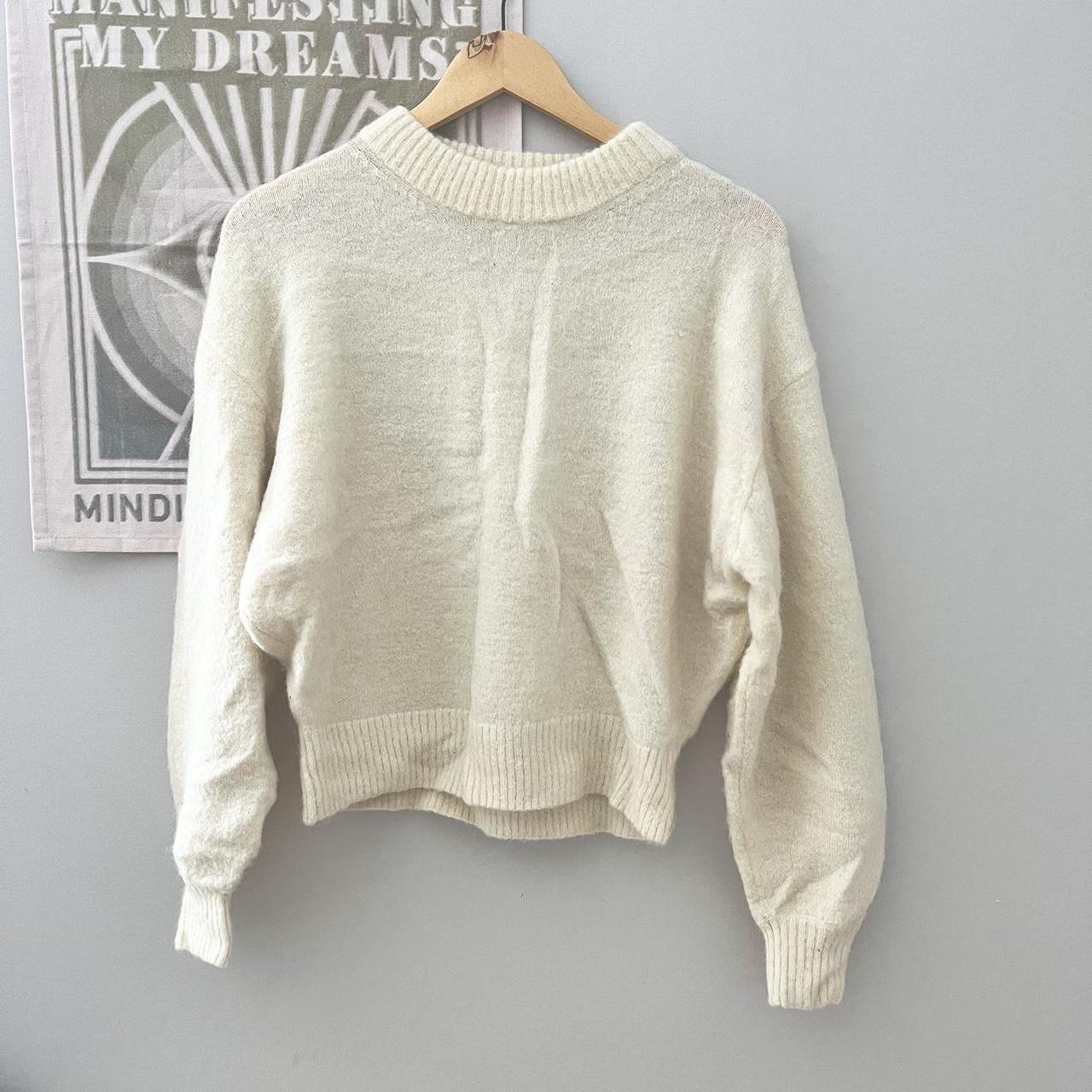 Alpaca wool cream sweater from & Other Stories.... Depop