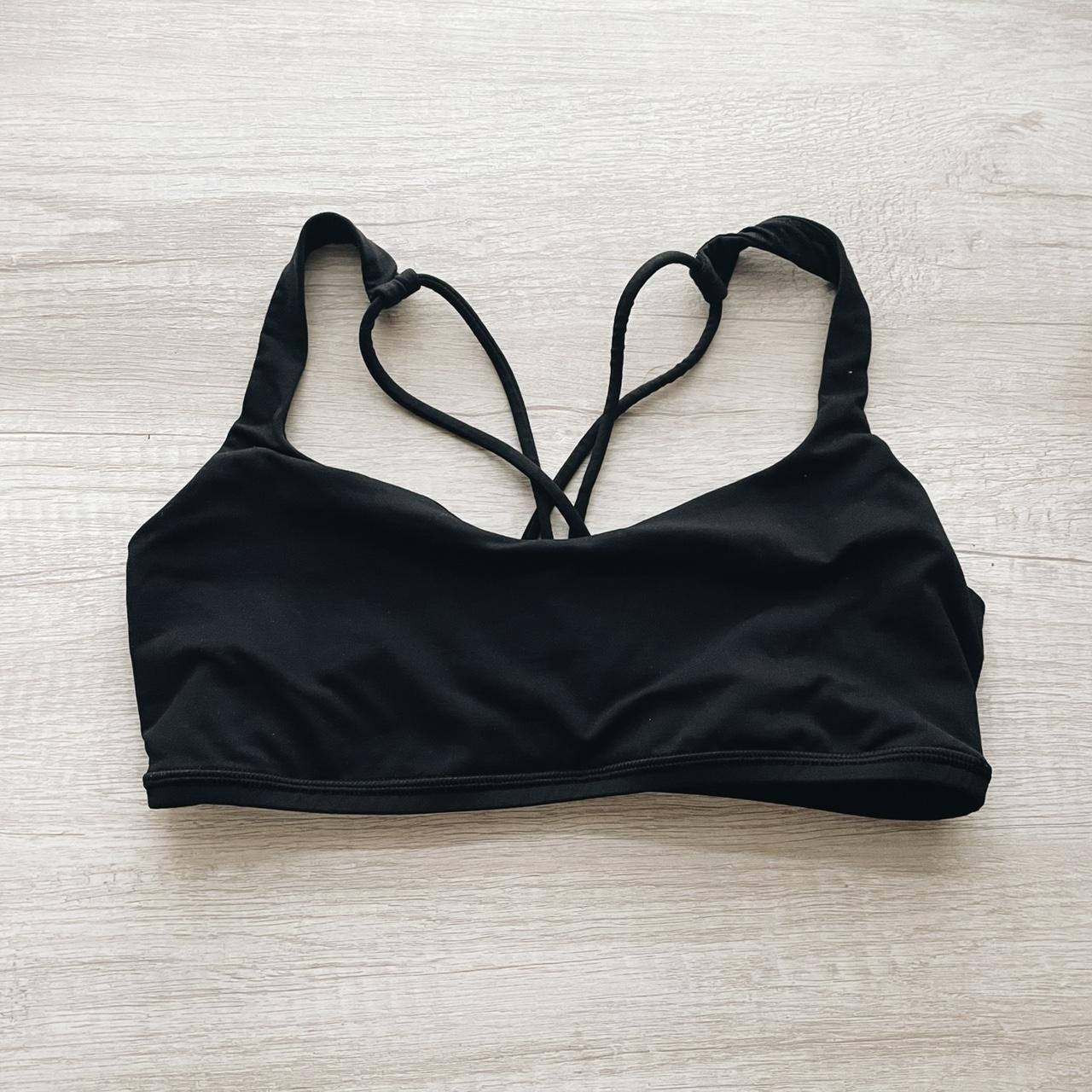 Lululemon Women's Black Bra | Depop