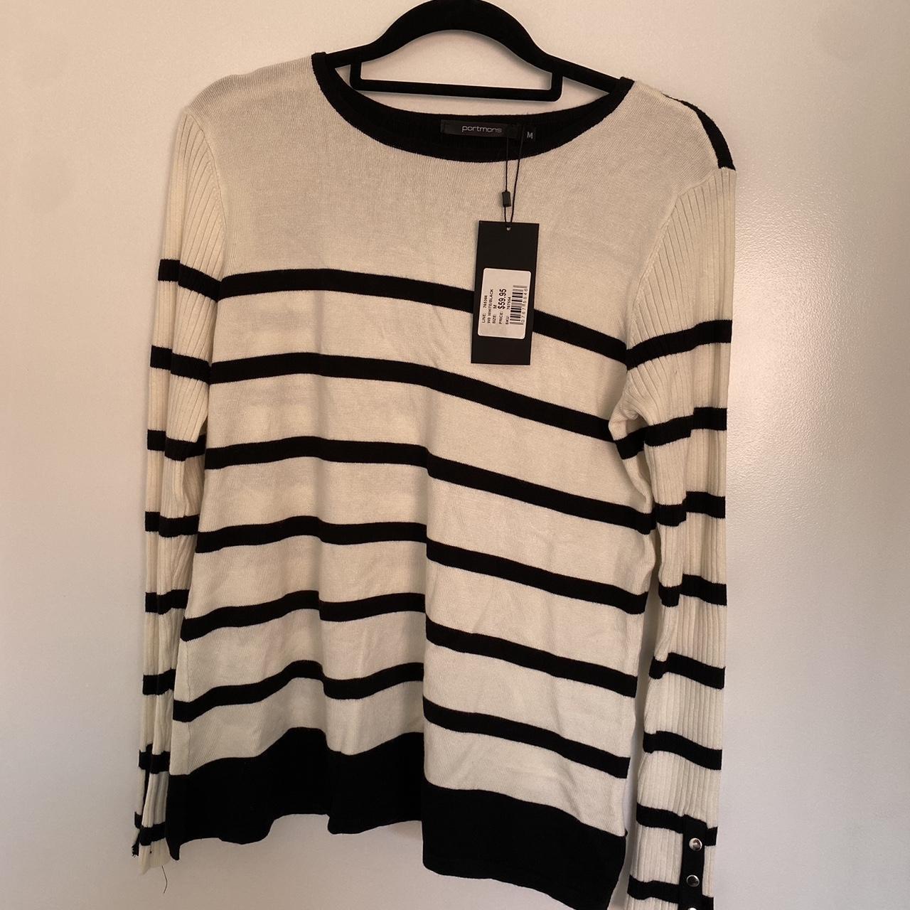 Superrrrrr soft striped Portmans light jumper.... - Depop