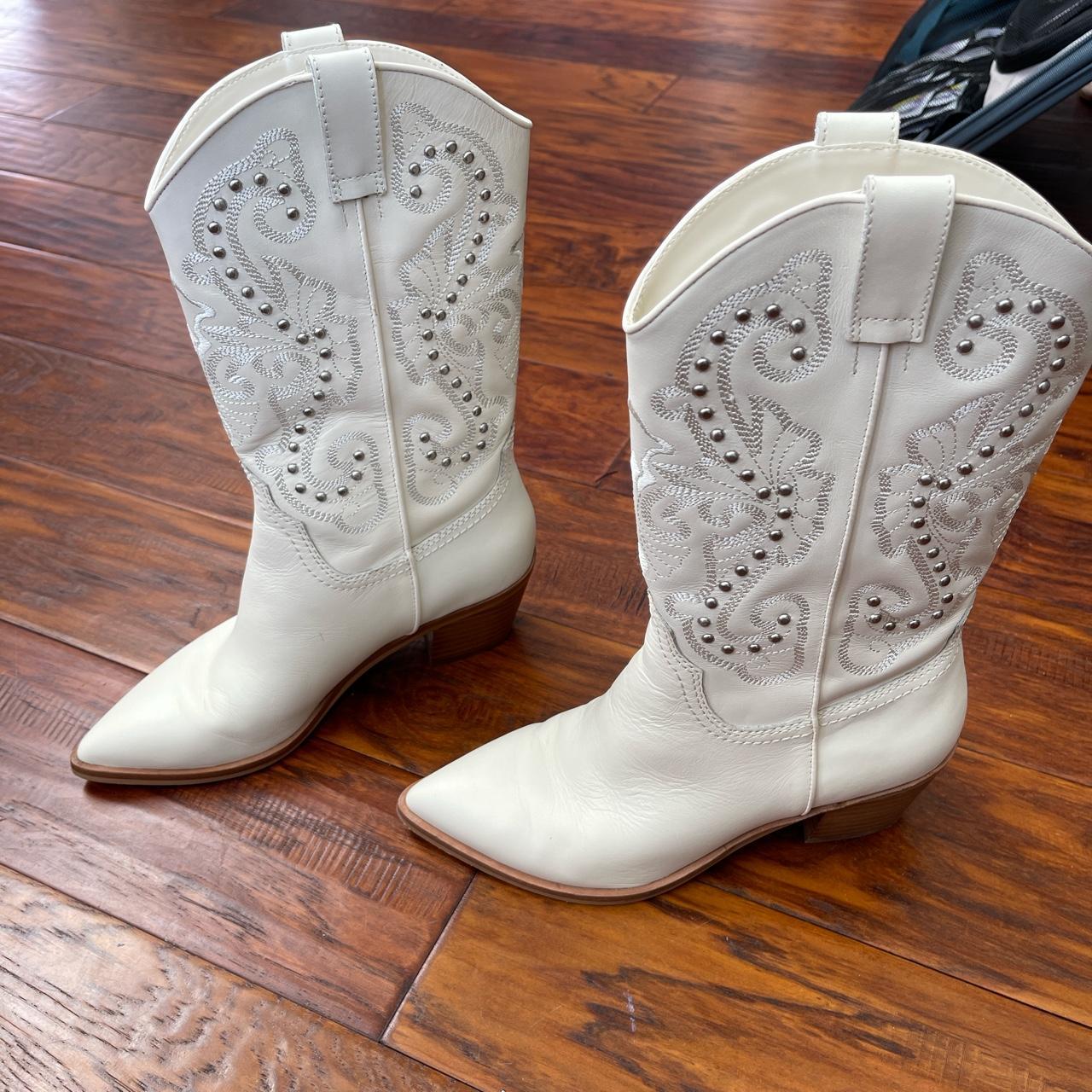 dolce vita lottie boots ivory