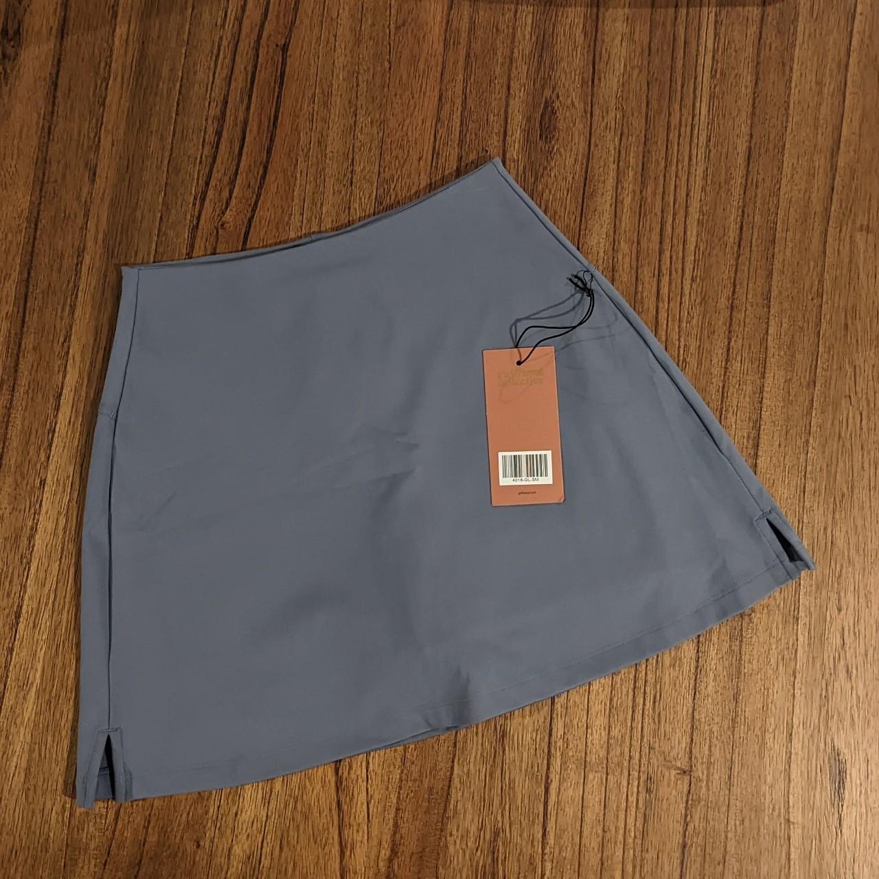 Girlfriend Collective Sport Skirt in Lagoon Depop