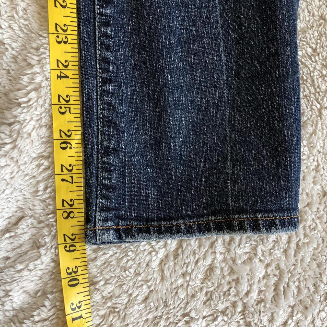 Vintage Lucky Jeans Dark Wash Low Rise Jean look... - Depop