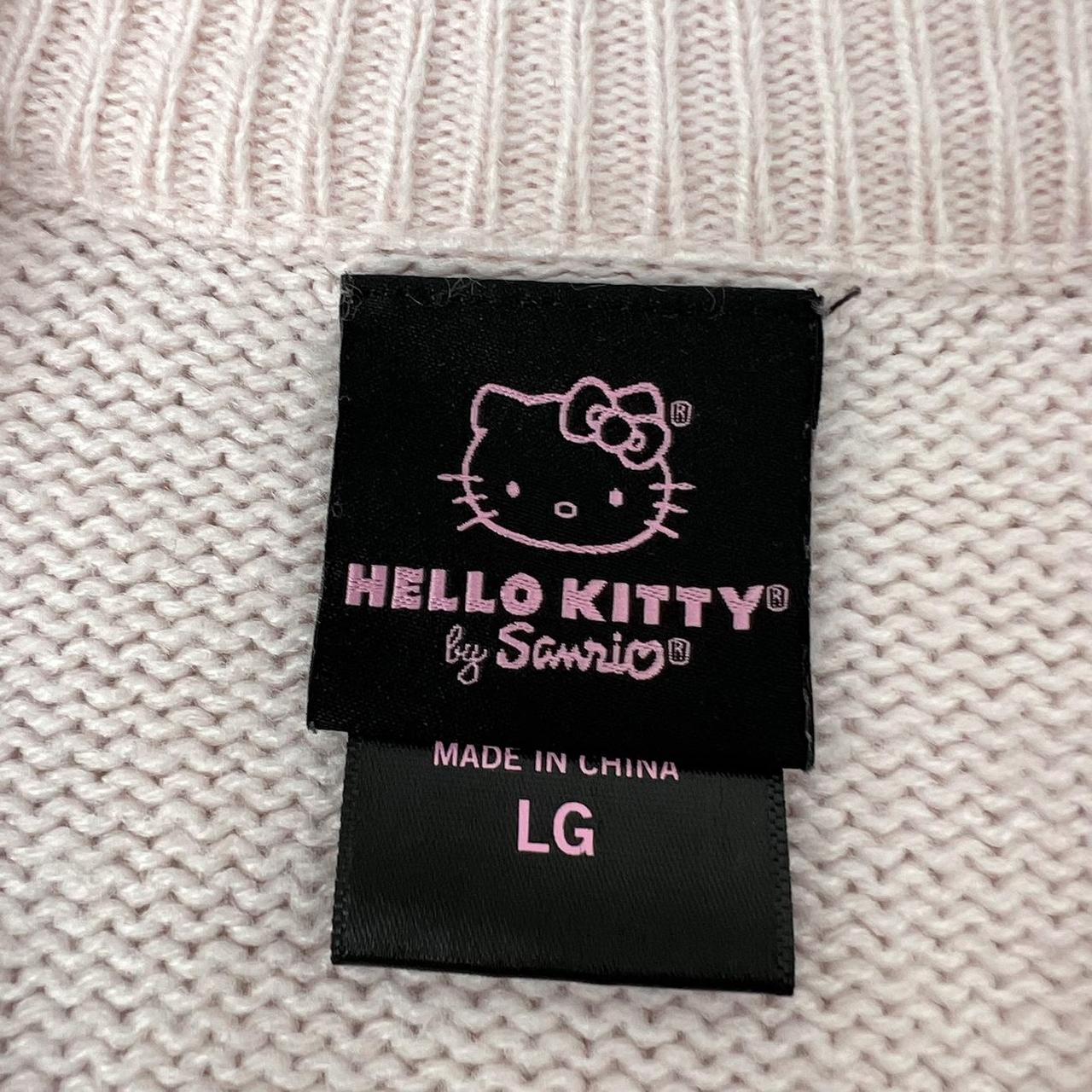 Hello Kitty Women's Pink Cardigan Depop