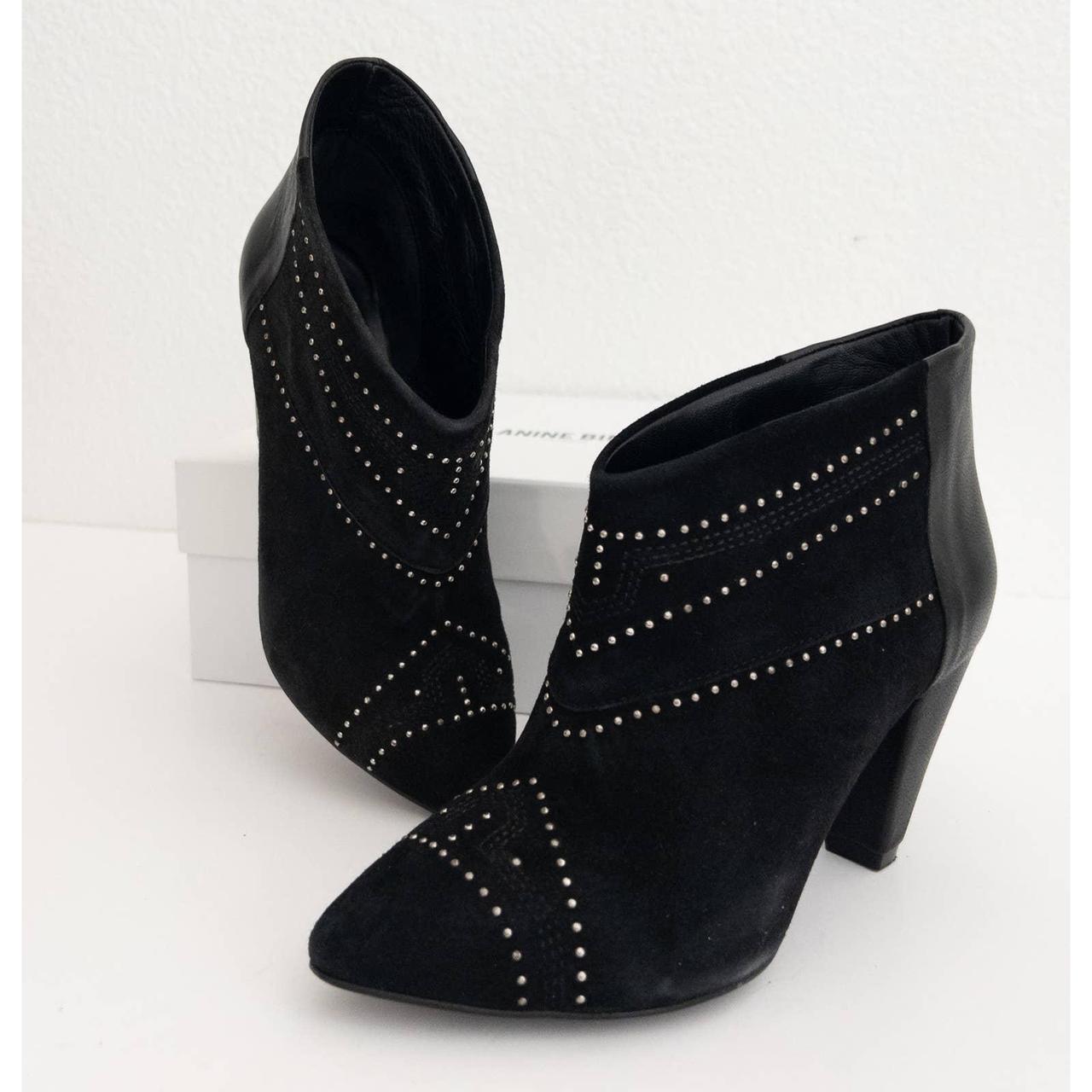 Anine Bing Suede Ankle Boots Black Depop