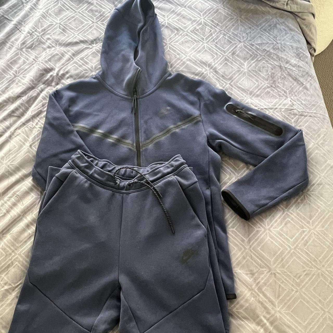 mens navy tech fleece