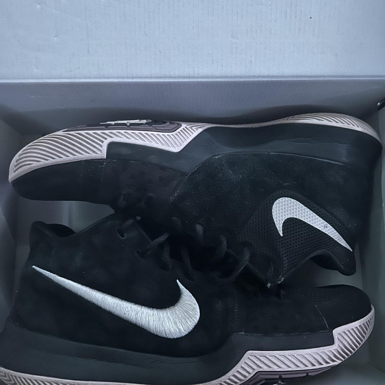 Kyrie 3 Black Suede Depop