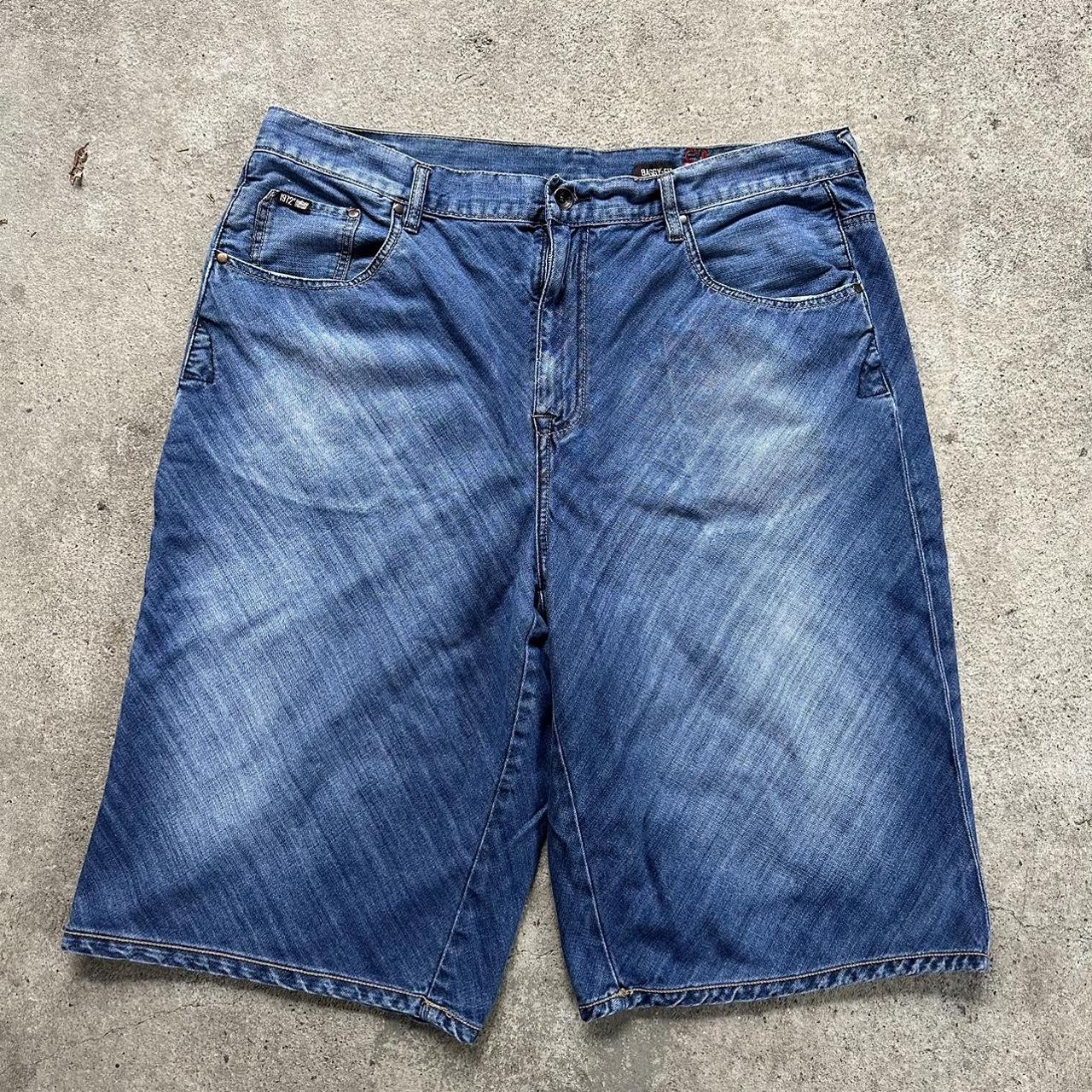 90s Ecko Unlimited Baggy Jorts Size: 40... - Depop