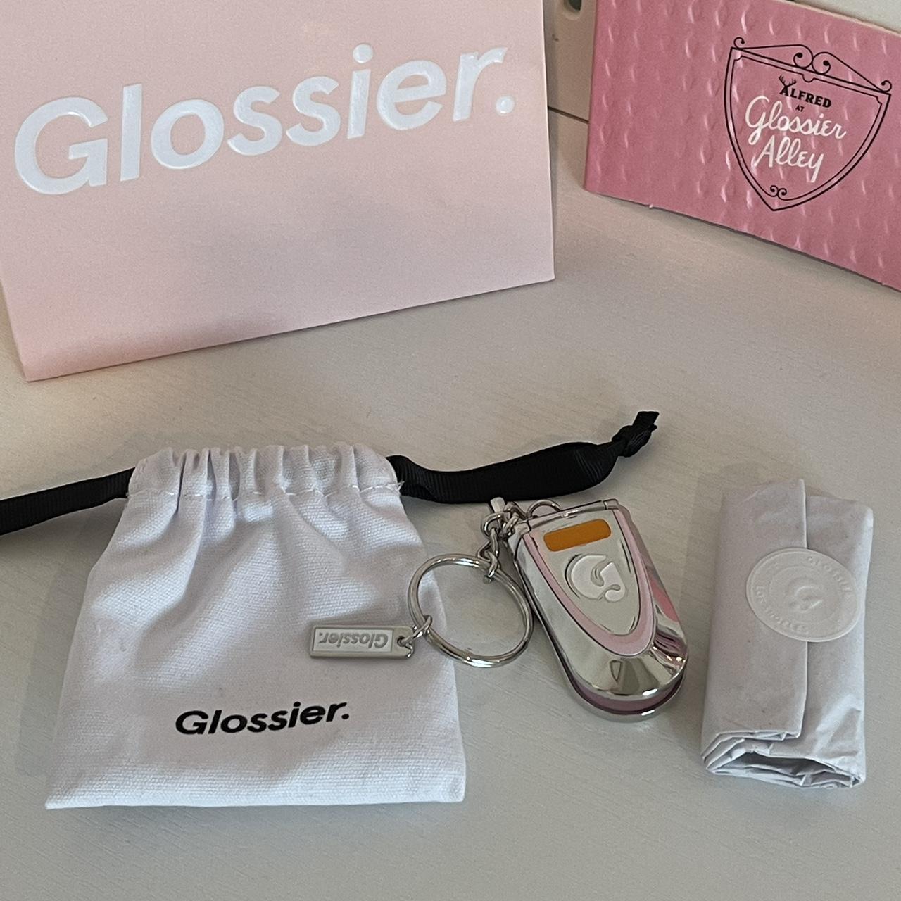 Glossier LA cellphone keychain 💕open to offers - Depop