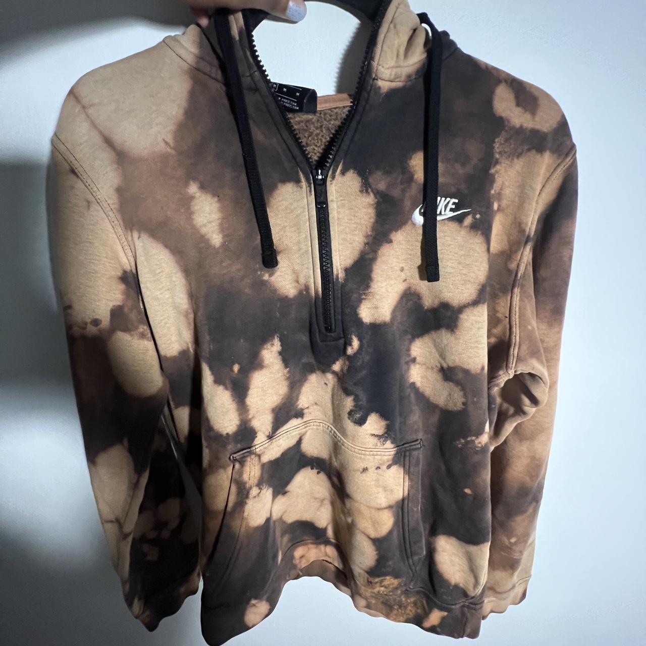 Bleach tie dye online nike hoodie