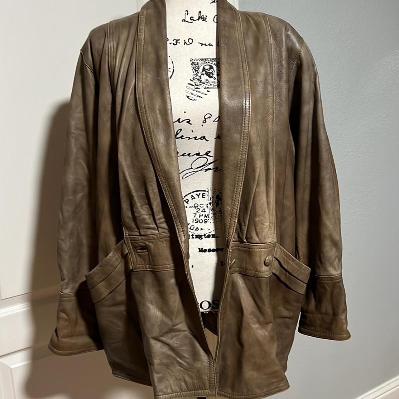 Vera Pelle Authentic Italian Leather Jacket , N. 883