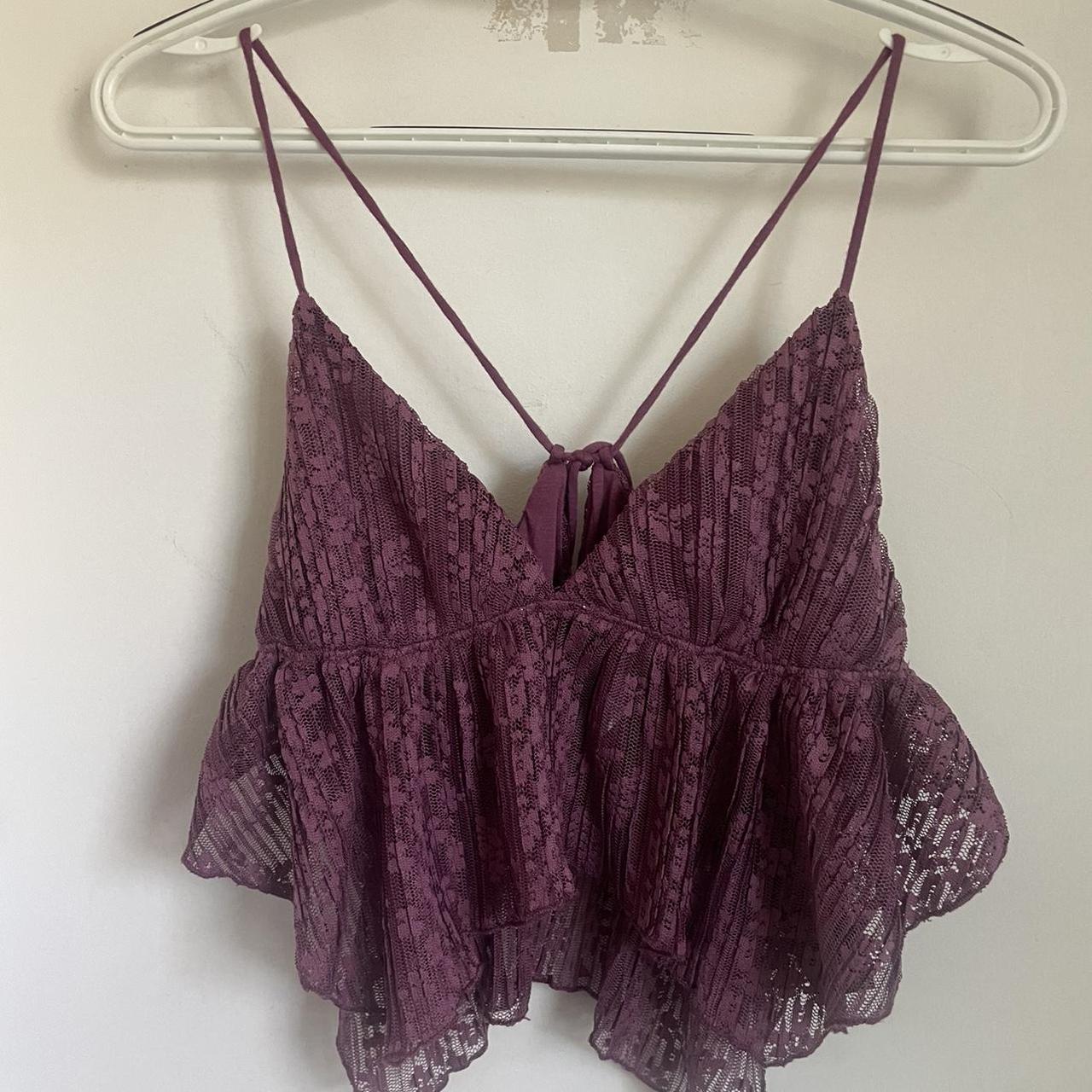 NWOT Urban Outfitters Lace Lilac & Pink - Depop