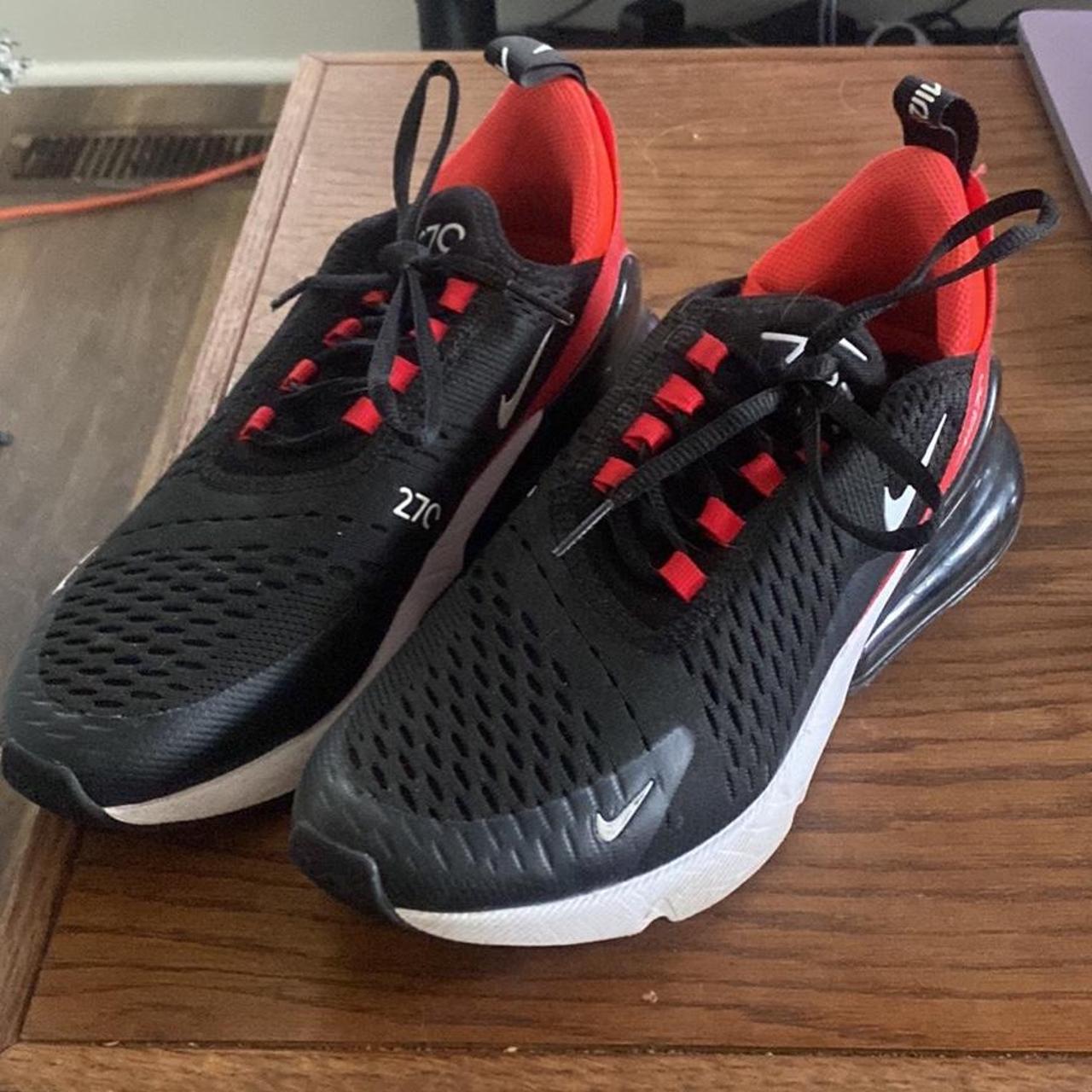 270 womens outlet black and red