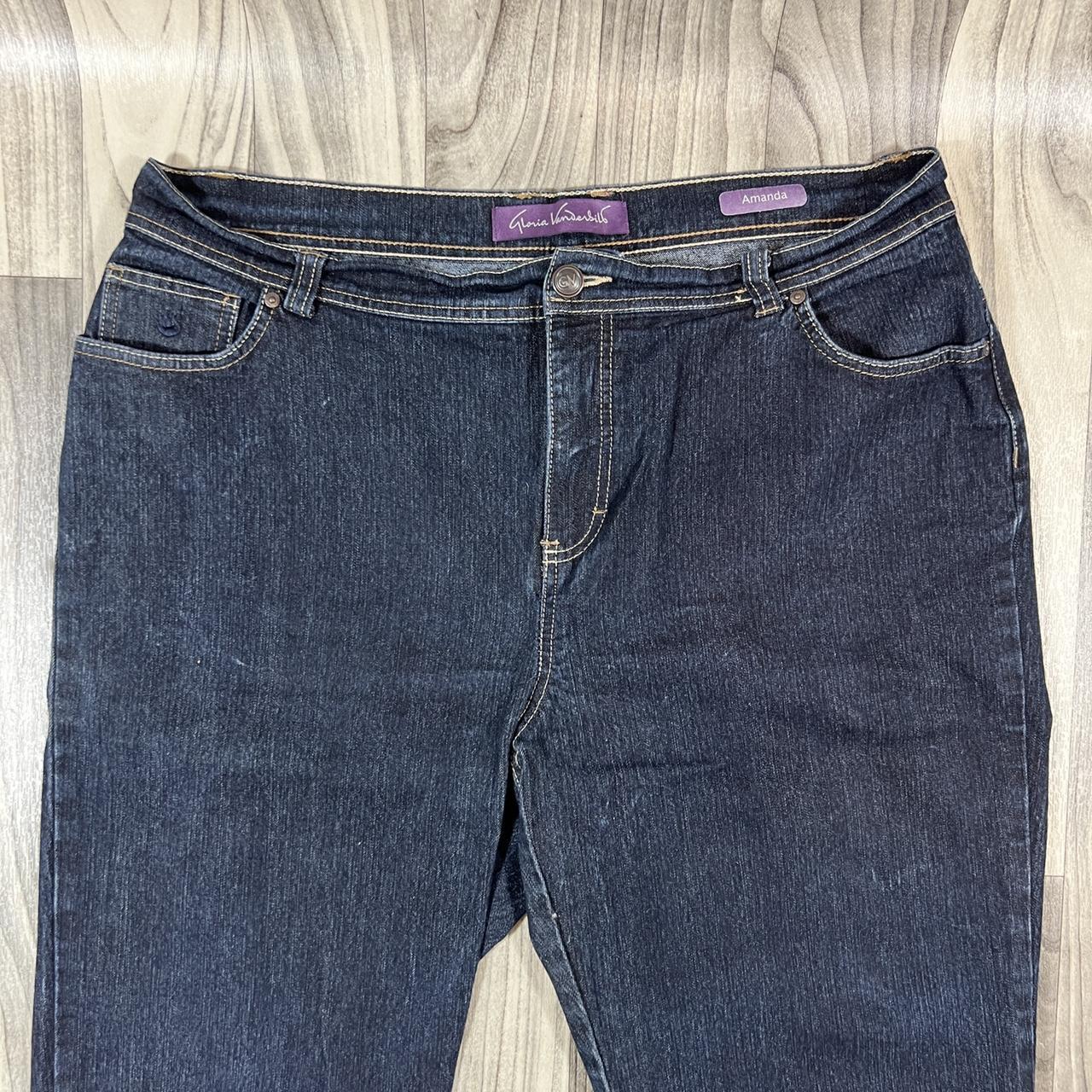 Gloria Vanderbilt Amanda Jeans Women's 18W Blue - Depop