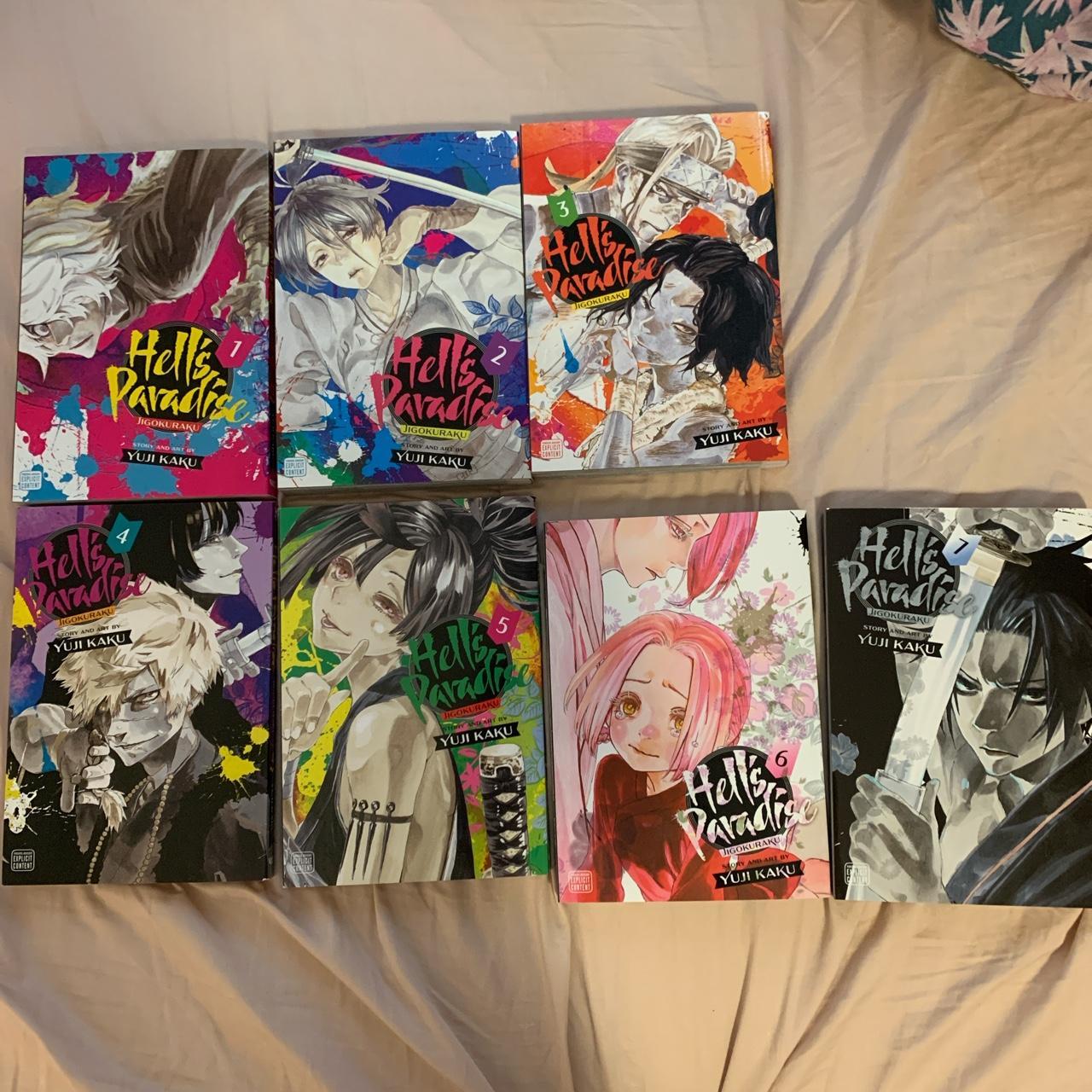 hell’s paradise volumes 1-7 #manga #mangalot... - Depop - How Many Volumes Of Hell's Paradise Are There