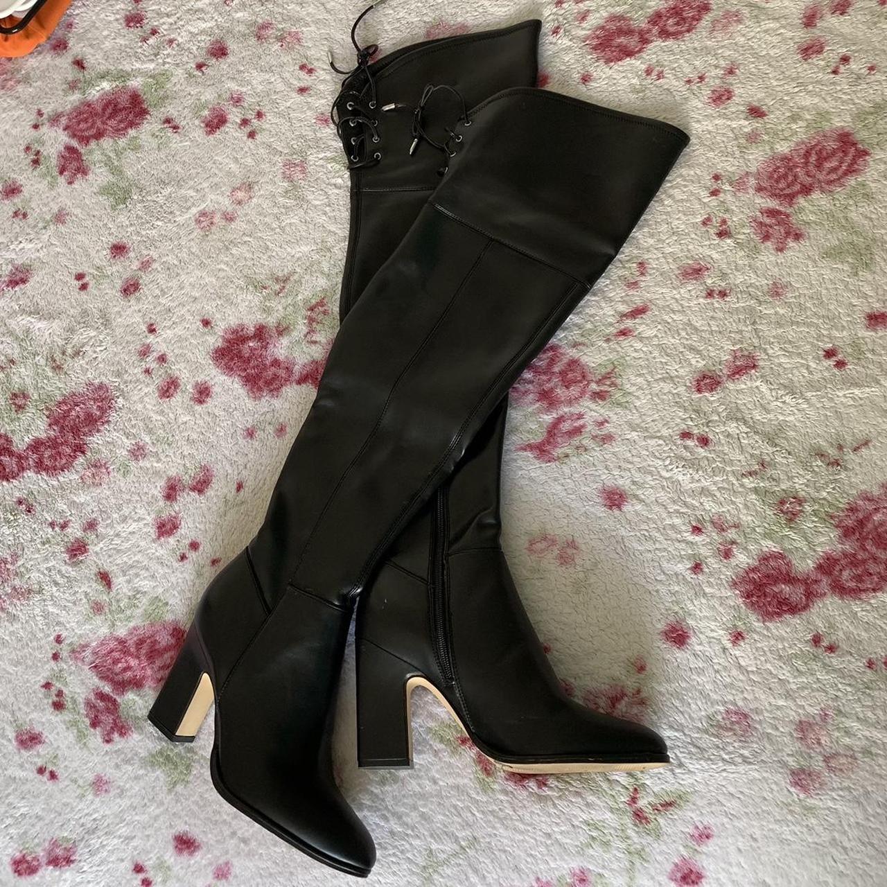 Marc Fisher Neela Over The Knee Black Boots Brand. Depop