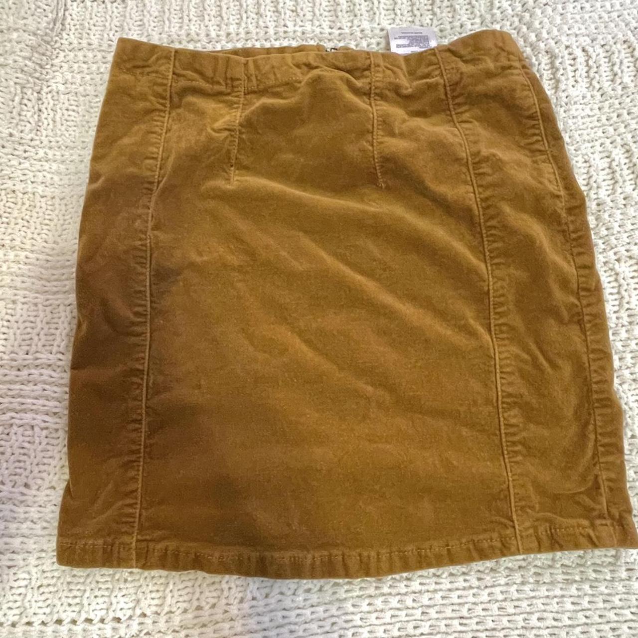 Brandy Melville Women's Brown Skirt Depop