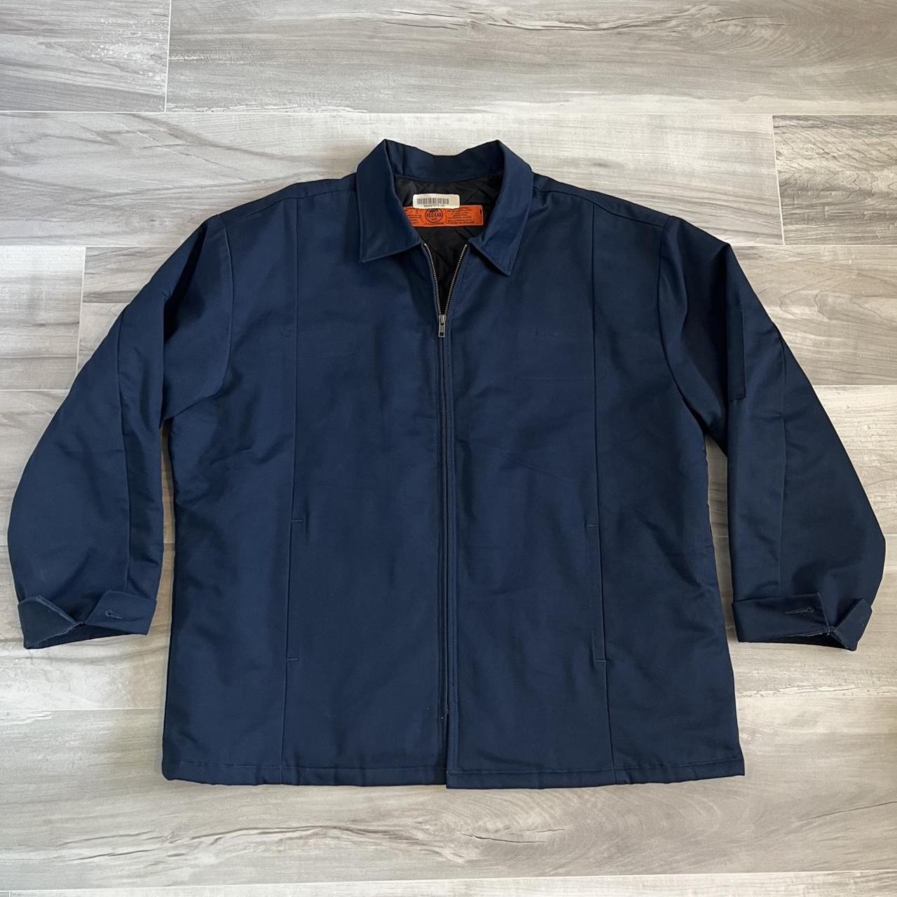 Men's Navy Jacket | Depop