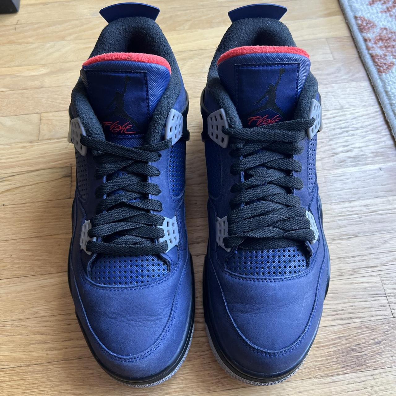 Air Jordan 4 Retro Winter Loyal Blue size 10 super | Depop