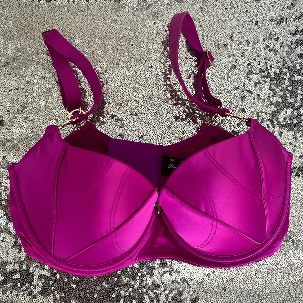 Honey Birdette Indiya Bra Bnwot Electric Pink Bra Depop