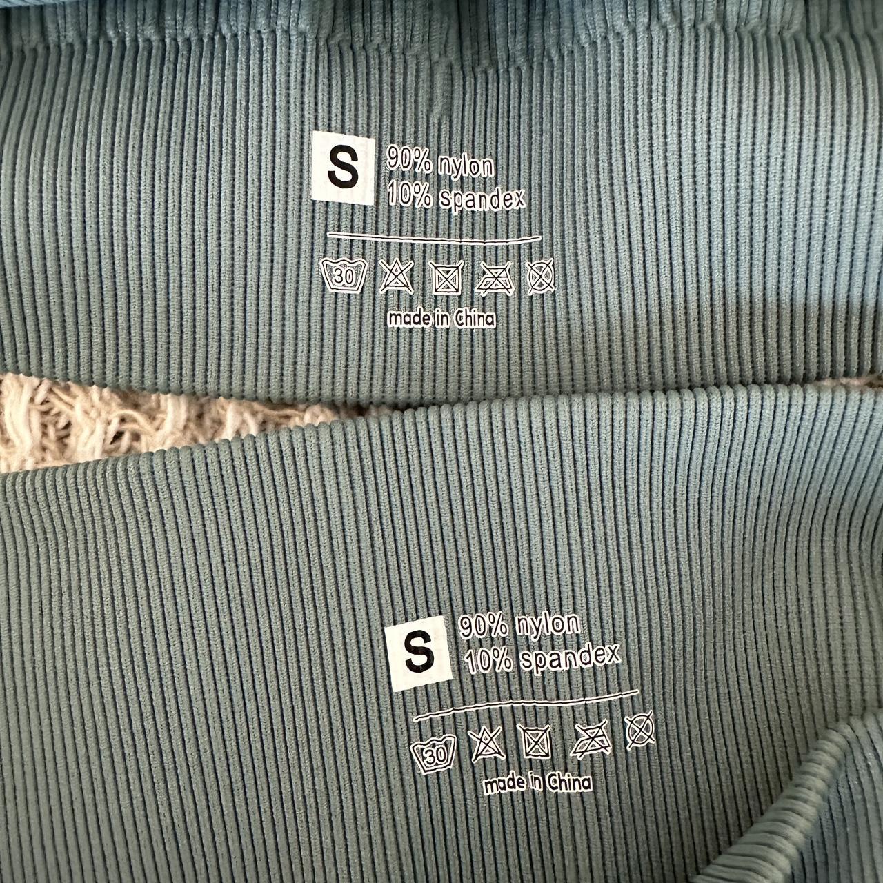 Set Active Women's Top - Green - S – Amazon ribbe… - image 4