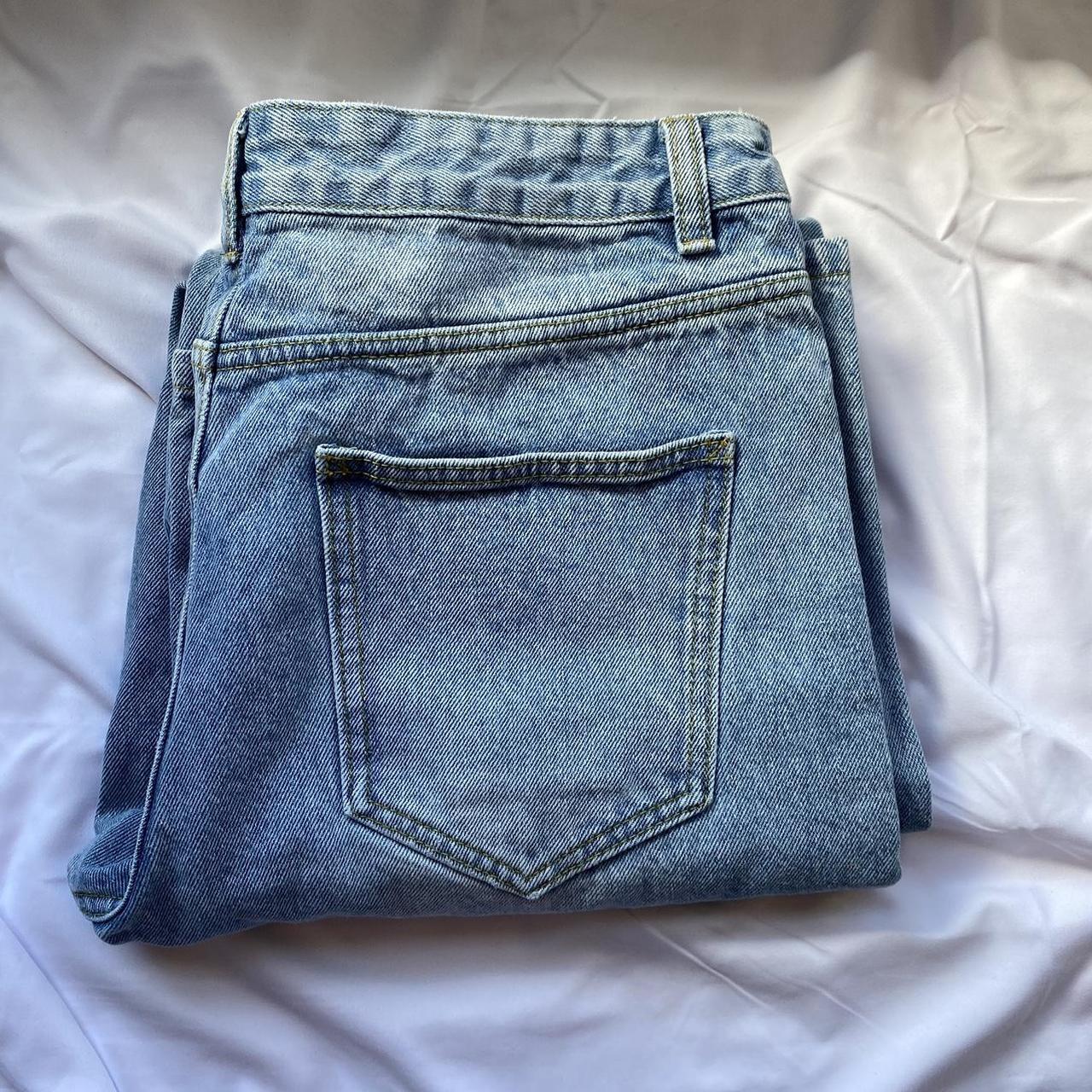 The Kript Women's Blue Jeans | Depop