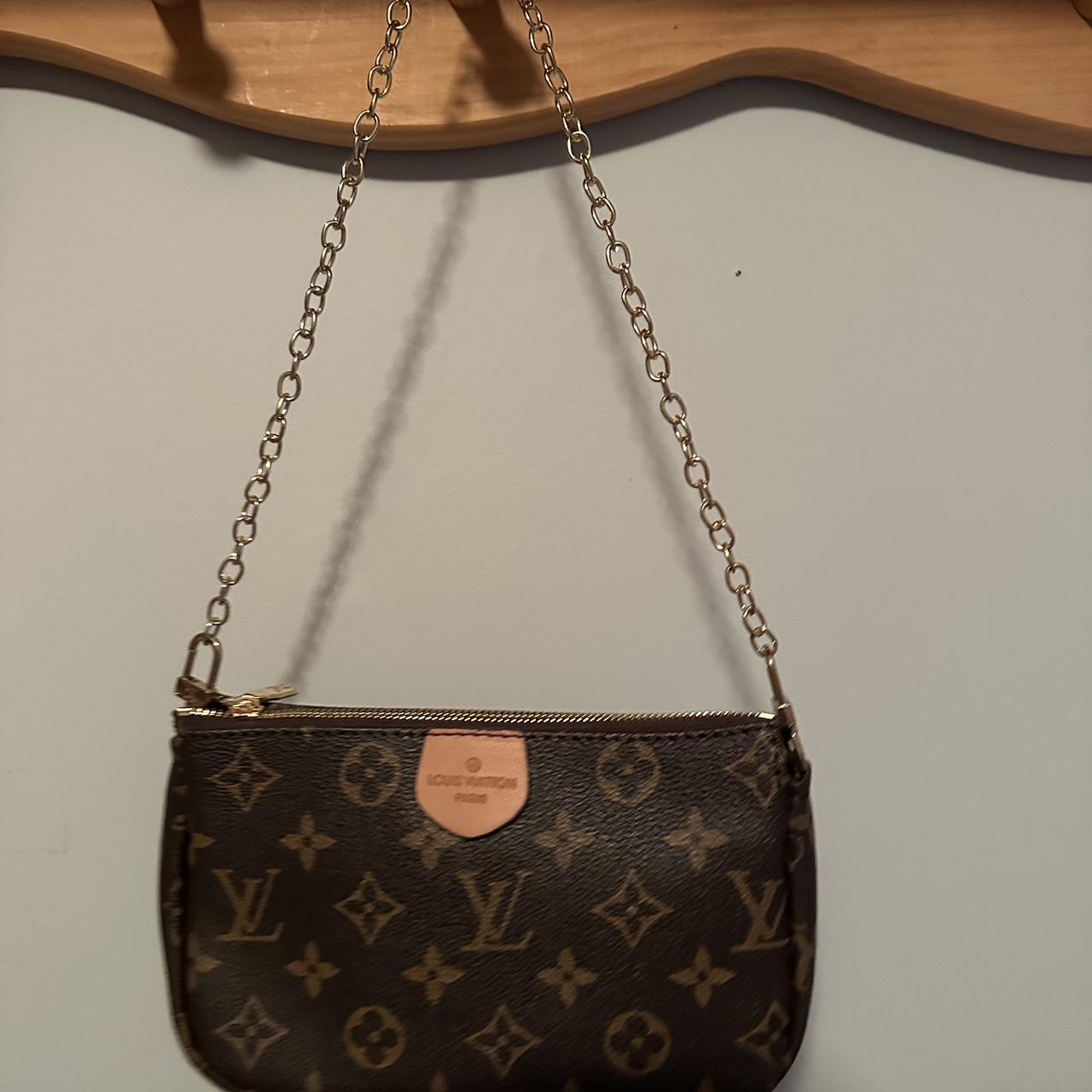 Louis Vuitton - Authenticated Favorite Handbag - Cloth Brown for Women, Good Condition