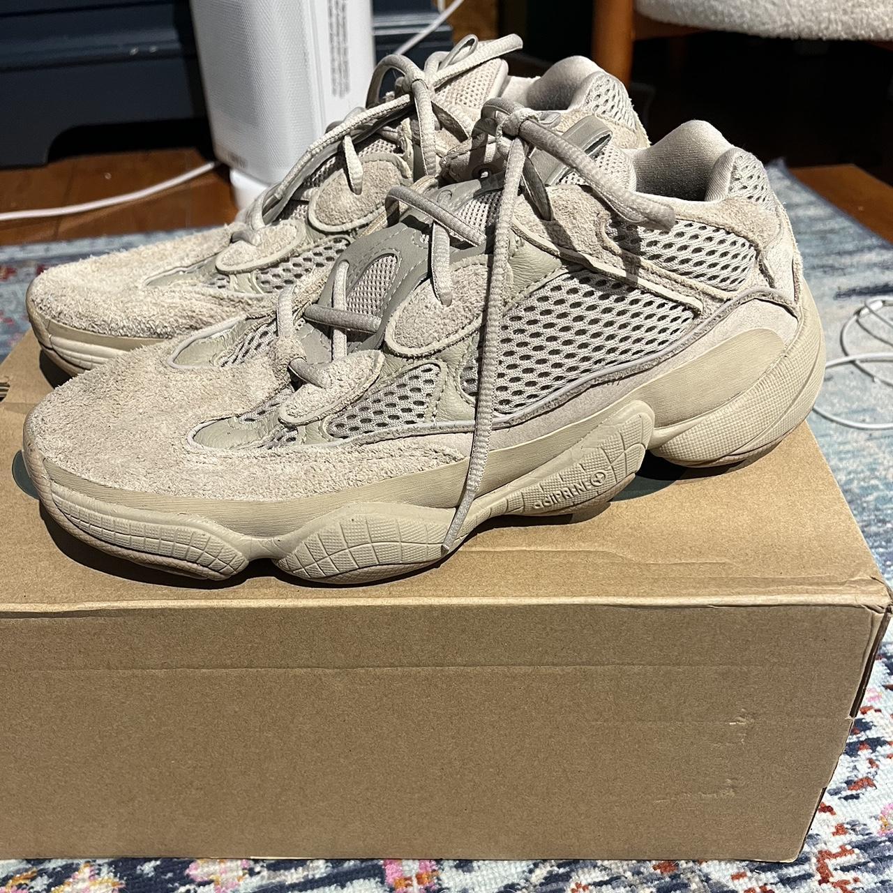 YEEZY 500 TAUPE LIGHT; barely worn; women’s