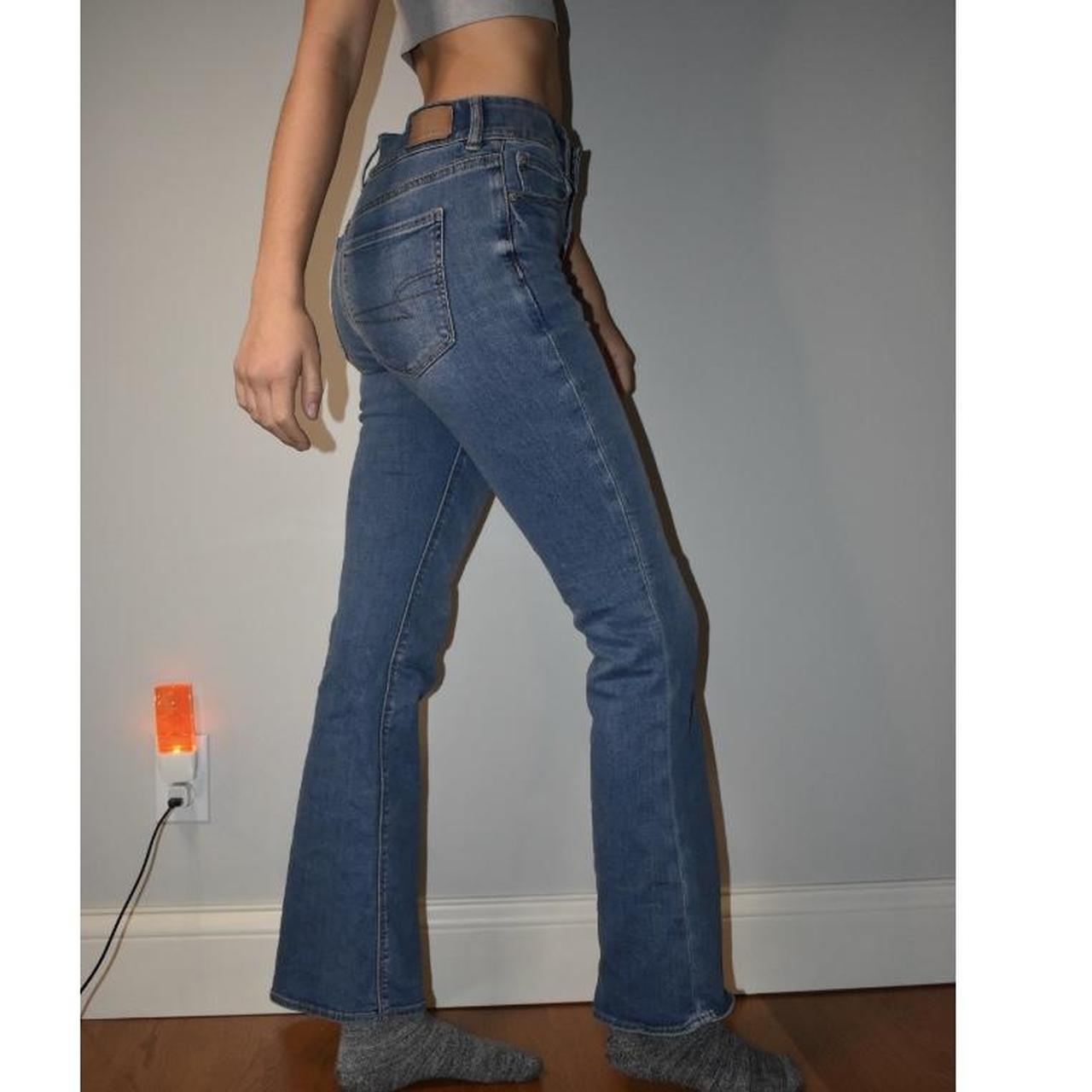 Vintage American Eagle flare jeans size 6 great... - Depop