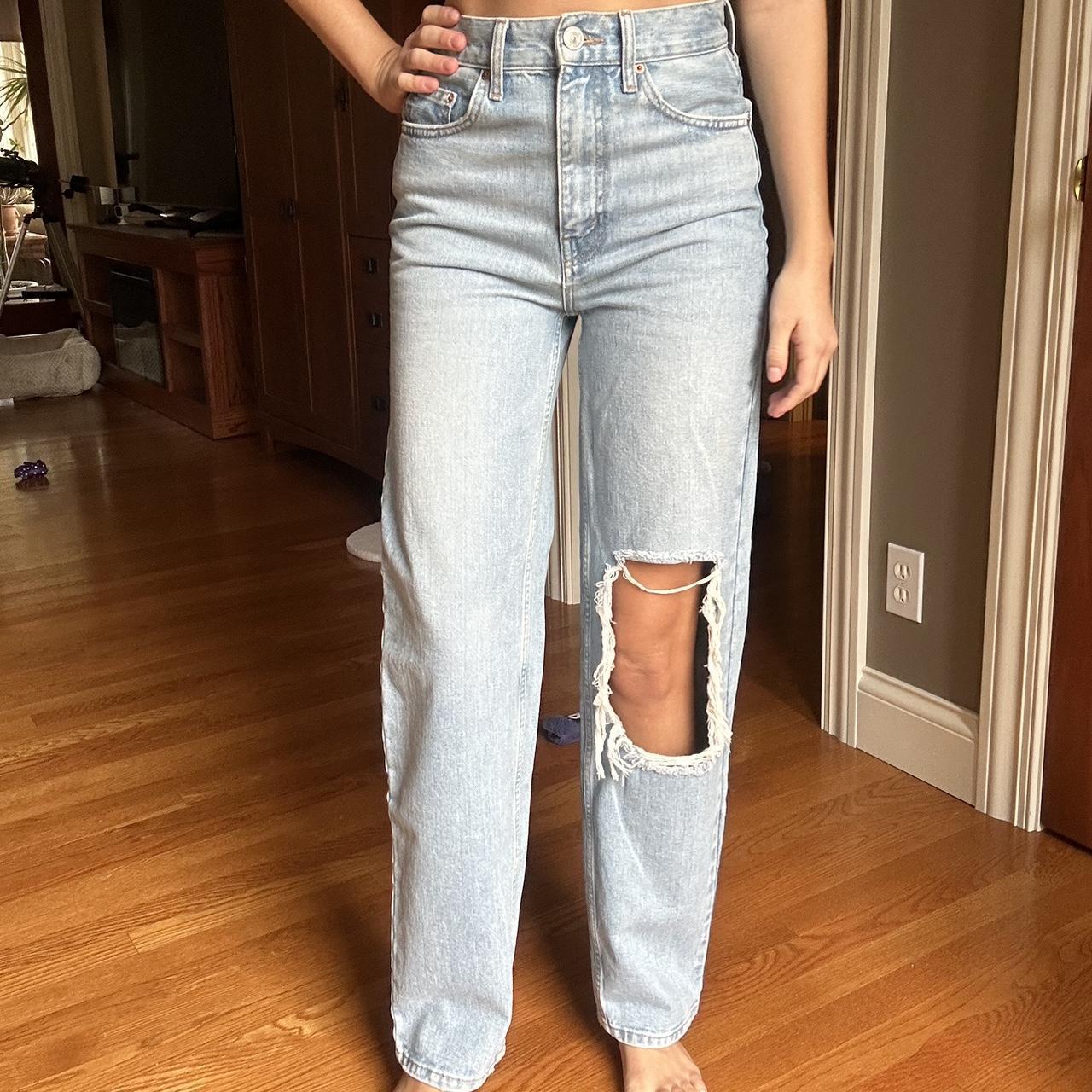 Urban outfitters high 2024 waisted mom jeans